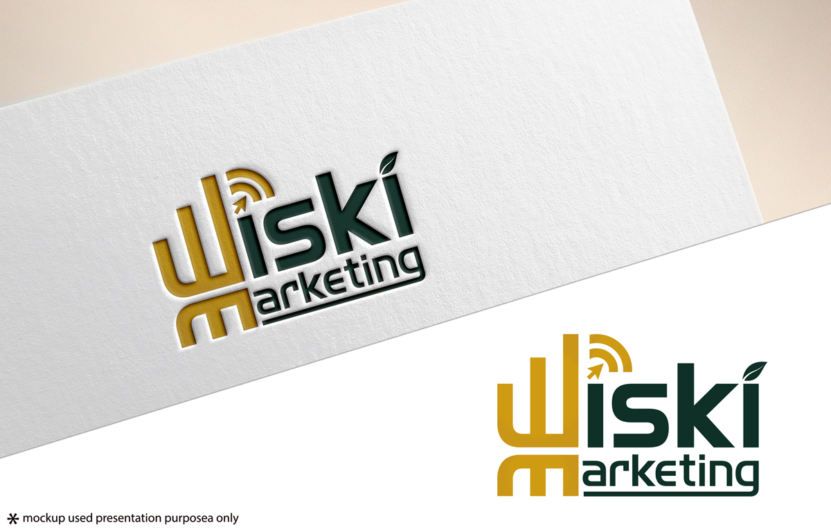 Logo Design by Rubia@ for Wiski Marketing | Design #30074674