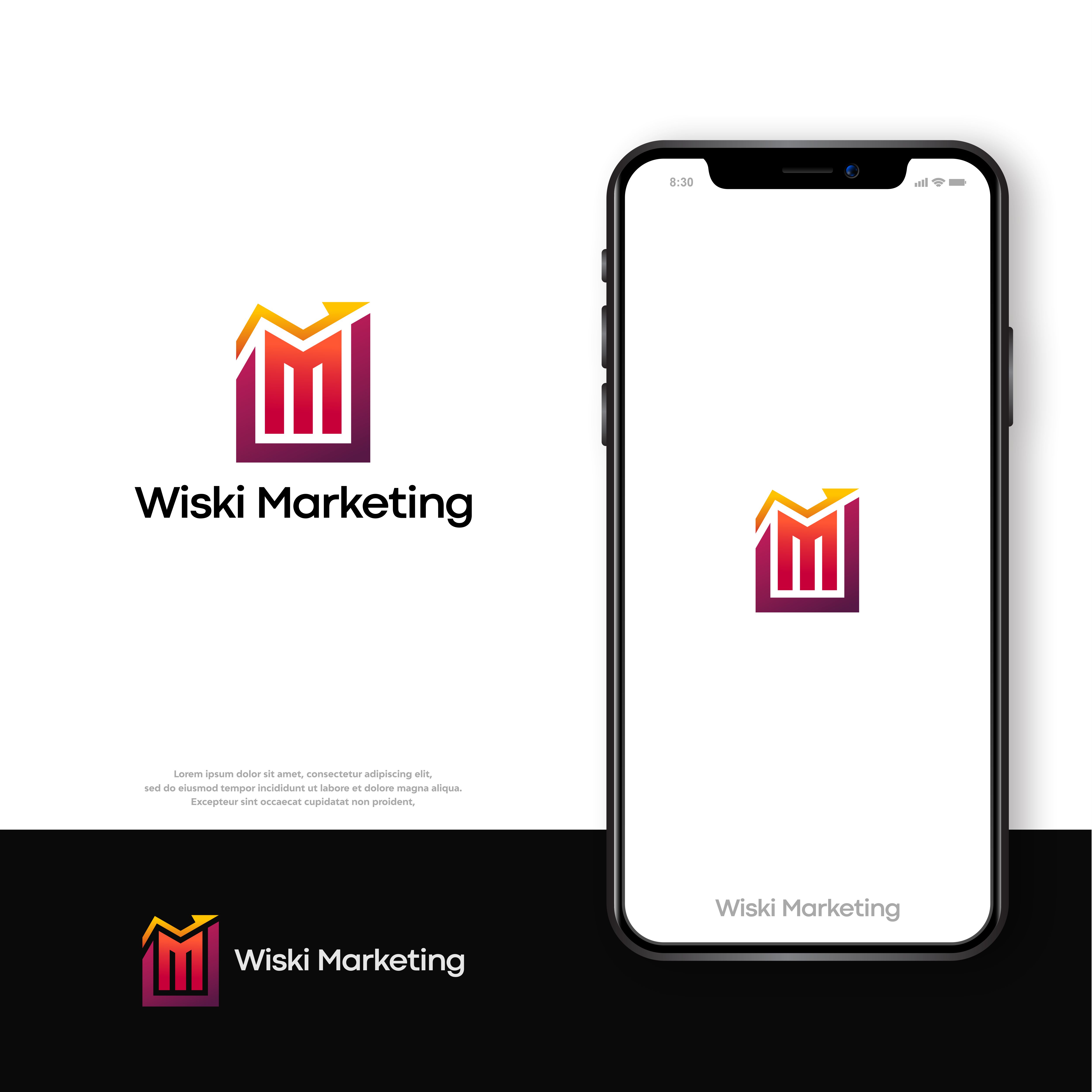 Diseño de Logo por QILLASOFT-Design para Wiski Marketing | Diseño #30075163
