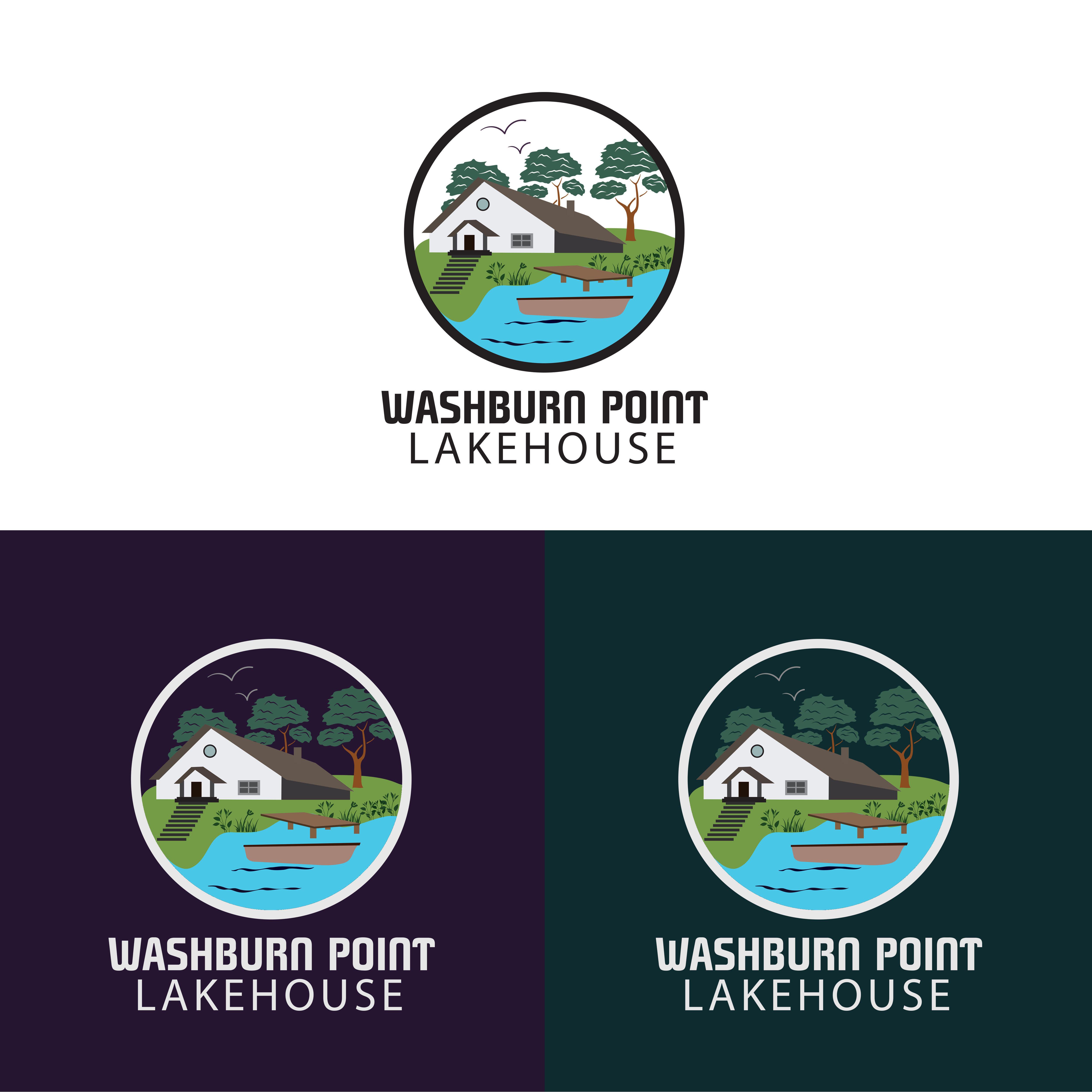 Design de Logo par Nusrat J pour WashburnPoint LakeHouse | Design #30157175