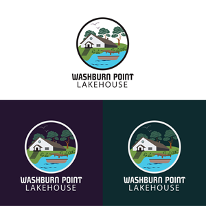 Diseño de Logo por Nusrat J para WashburnPoint LakeHouse | Diseño: #30157175