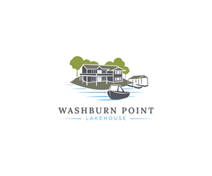 Diseño de Logo por FLoc! Studio para WashburnPoint LakeHouse | Diseño: #30139102