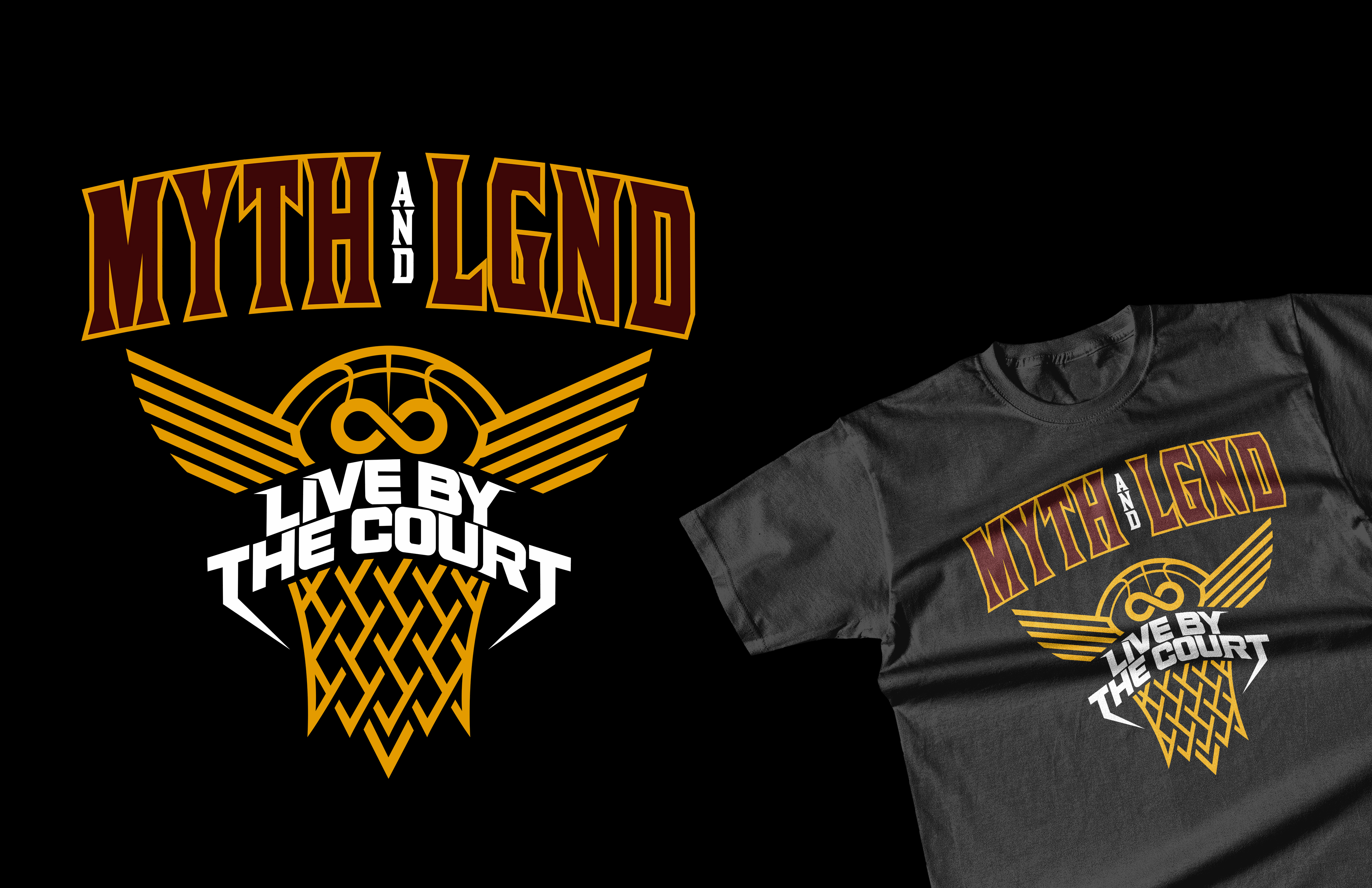 T-shirt Design by guprulsugiyanto for Myth and Lgnd  | Design #30085218