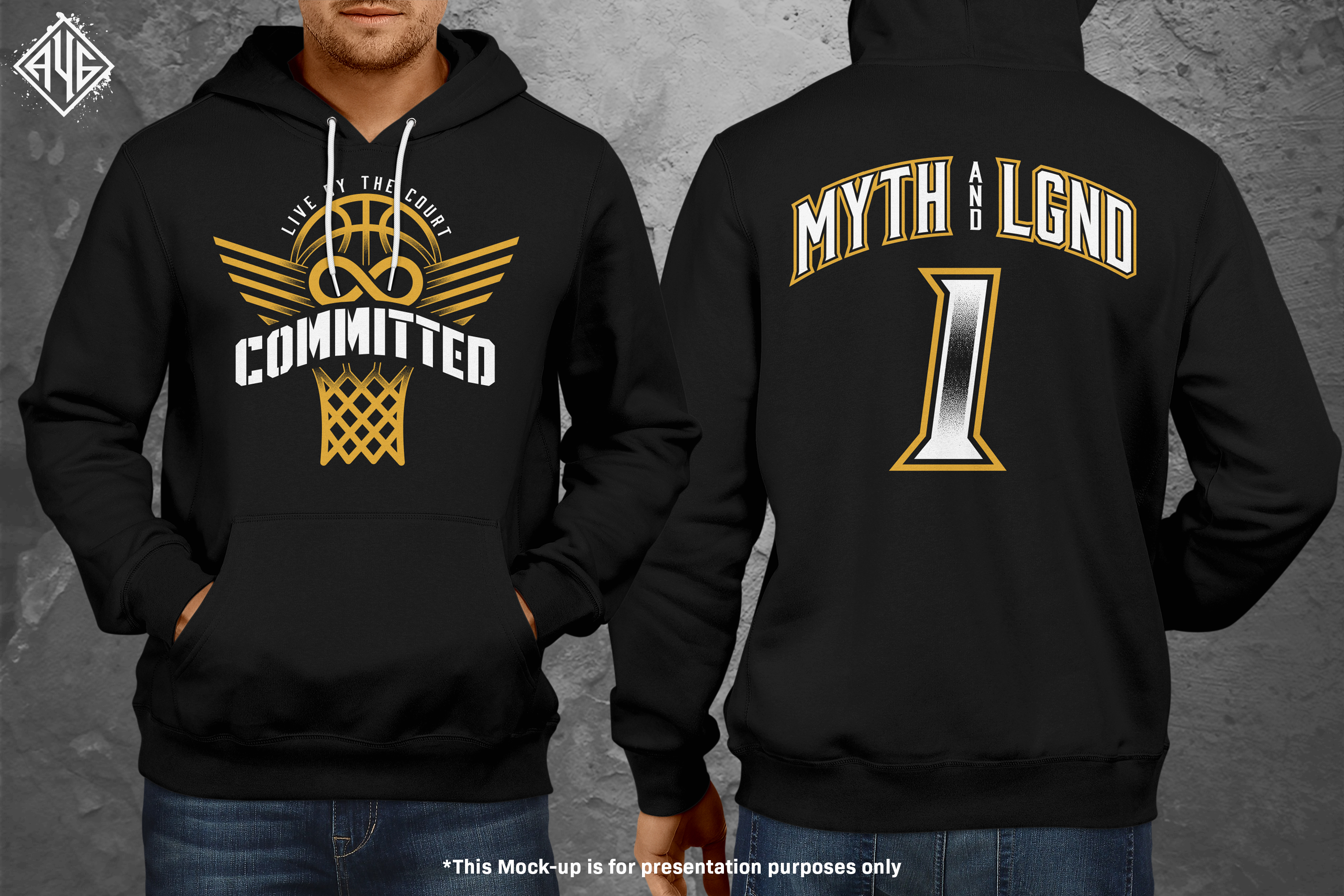 T-shirt Design by gekgrfx for Myth and Lgnd  | Design #30088027