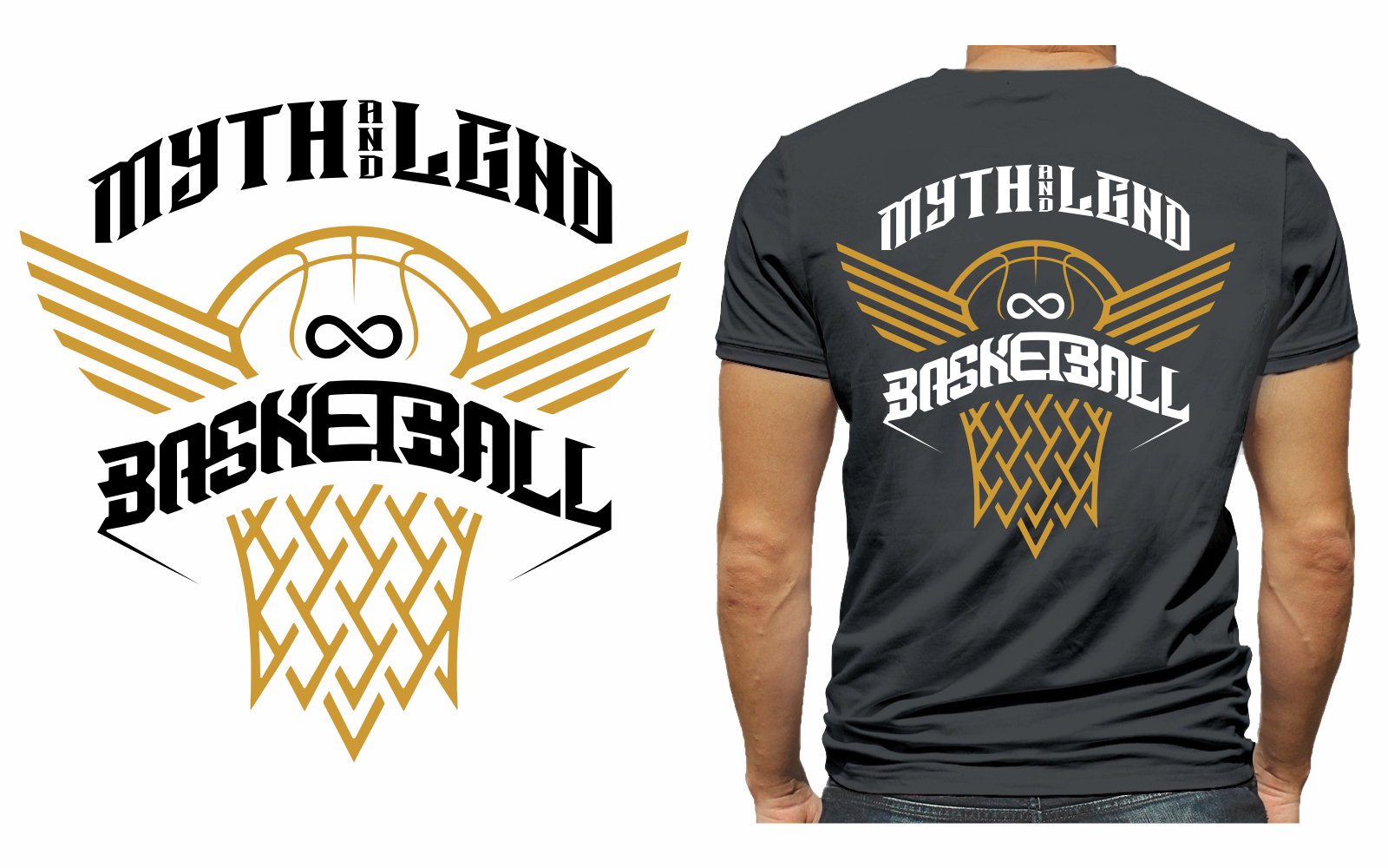 T-shirt Design by 4 be for Myth and Lgnd  | Design #30080861