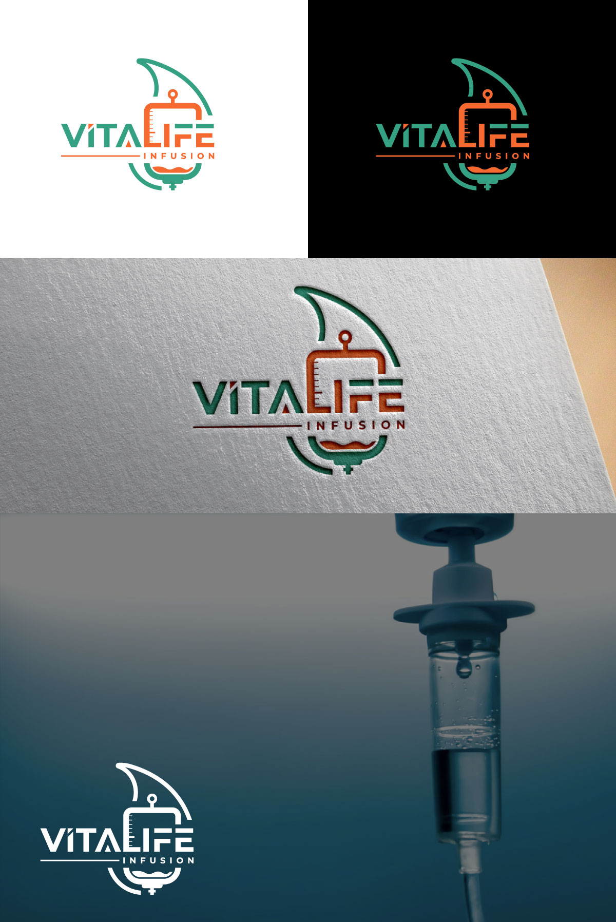 Logo Design by RS_Design for Vita Life Infusion | Design #30083578