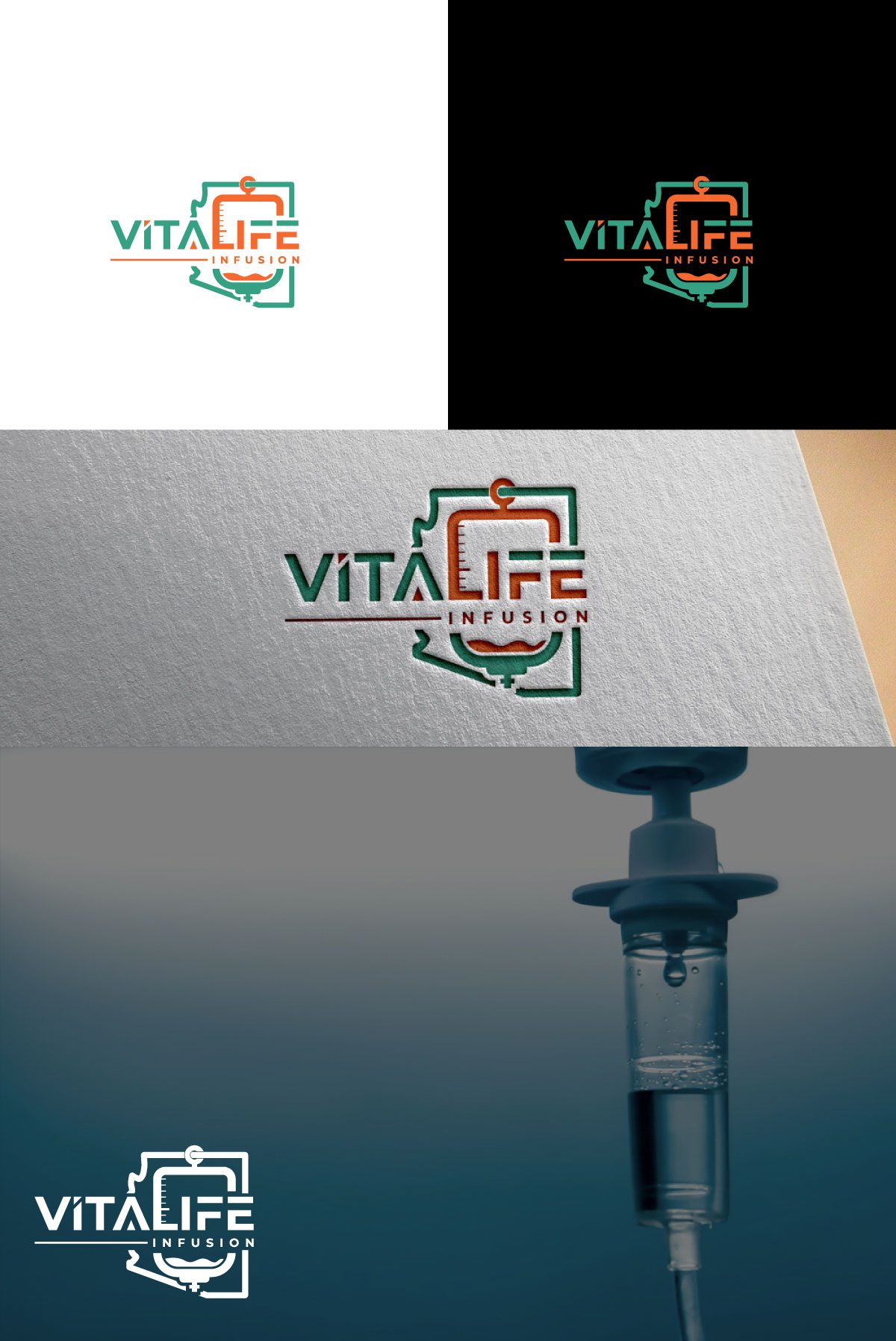 Logo Design by RS_Design for Vita Life Infusion | Design #30087039