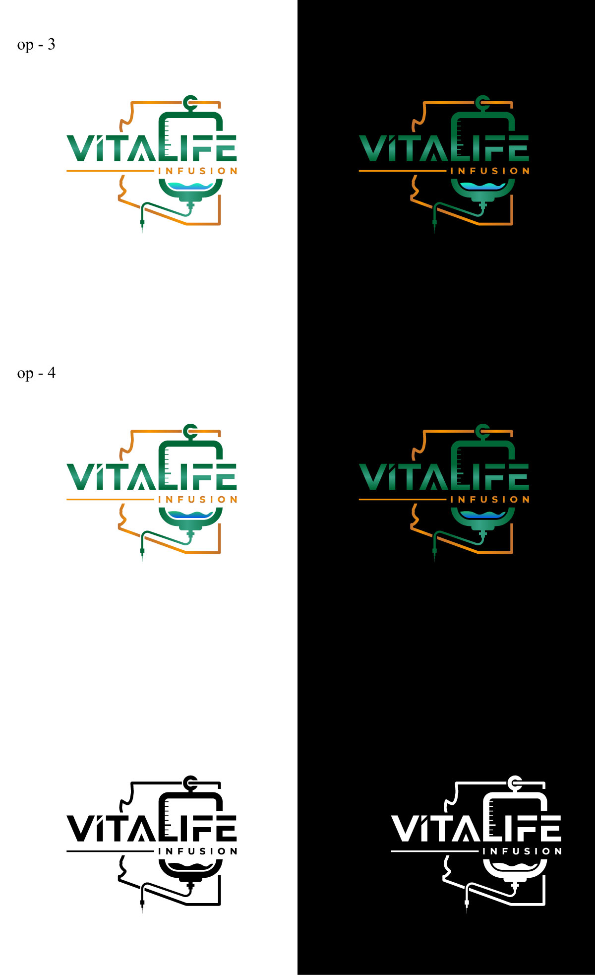 Logo-Design von RS_Design für Vita Life Infusion | Design #30132165