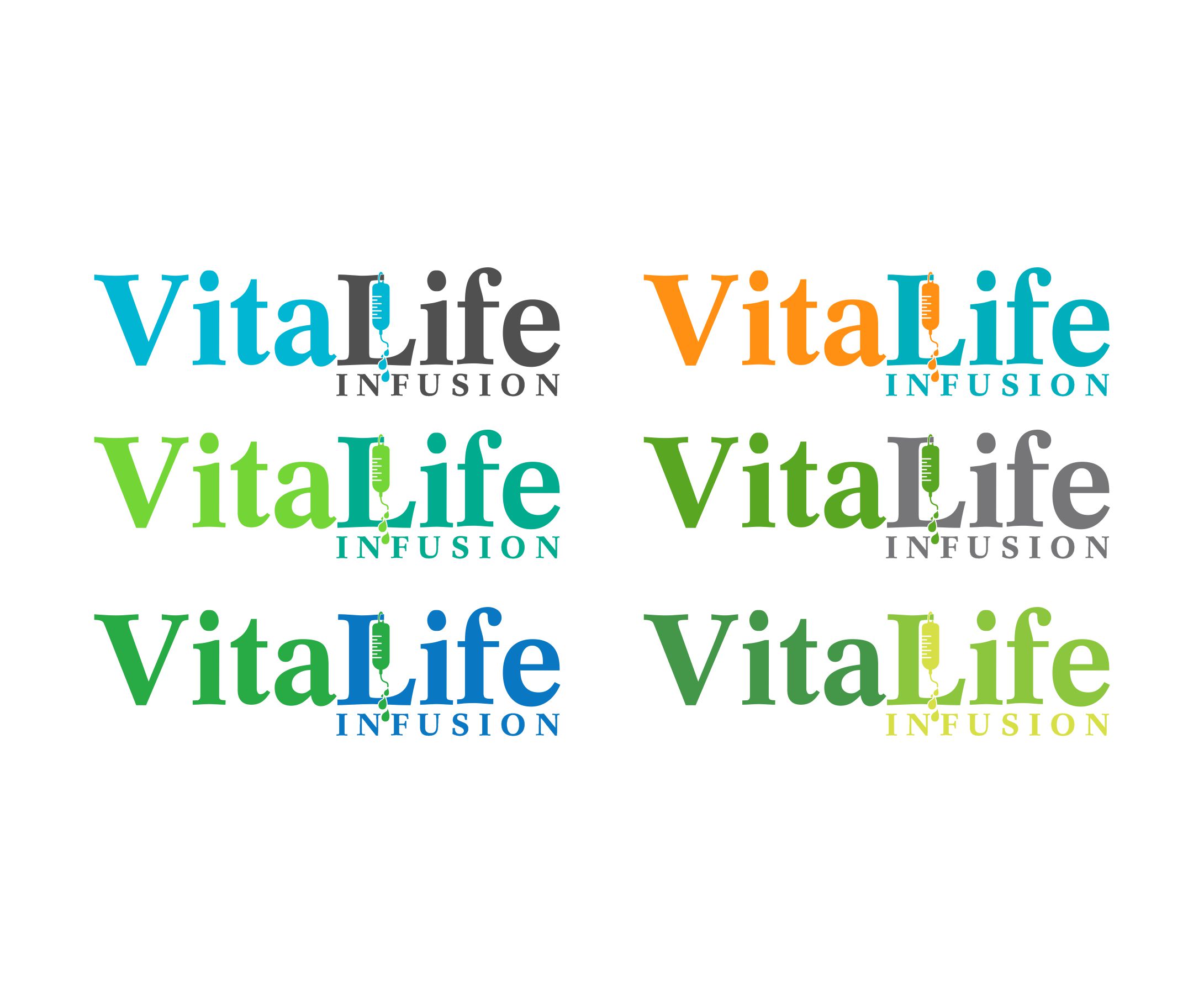 Logo Design by alkaline for Vita Life Infusion | Design #30085911