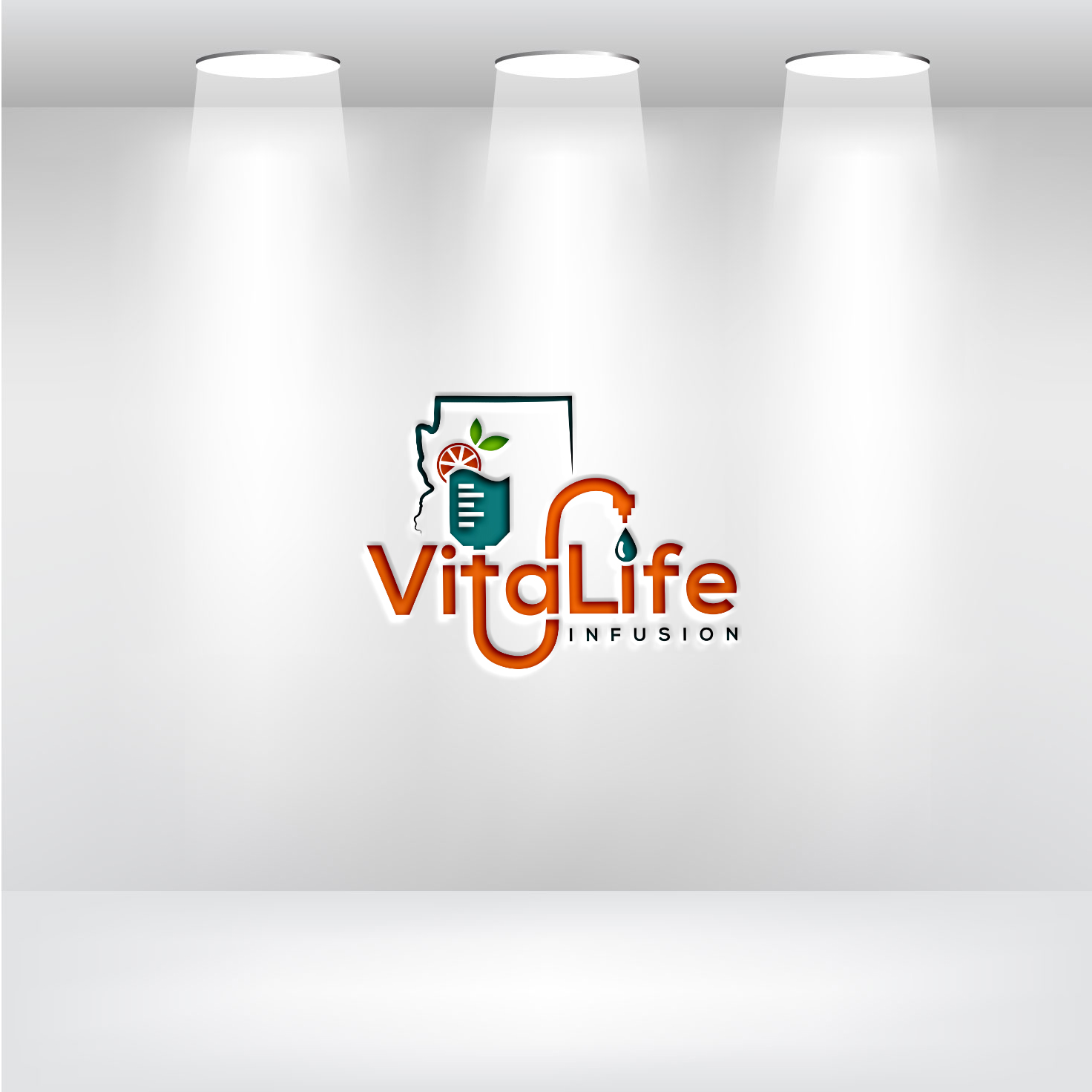 Logo Design by AyaanArt for Vita Life Infusion | Design #30086630