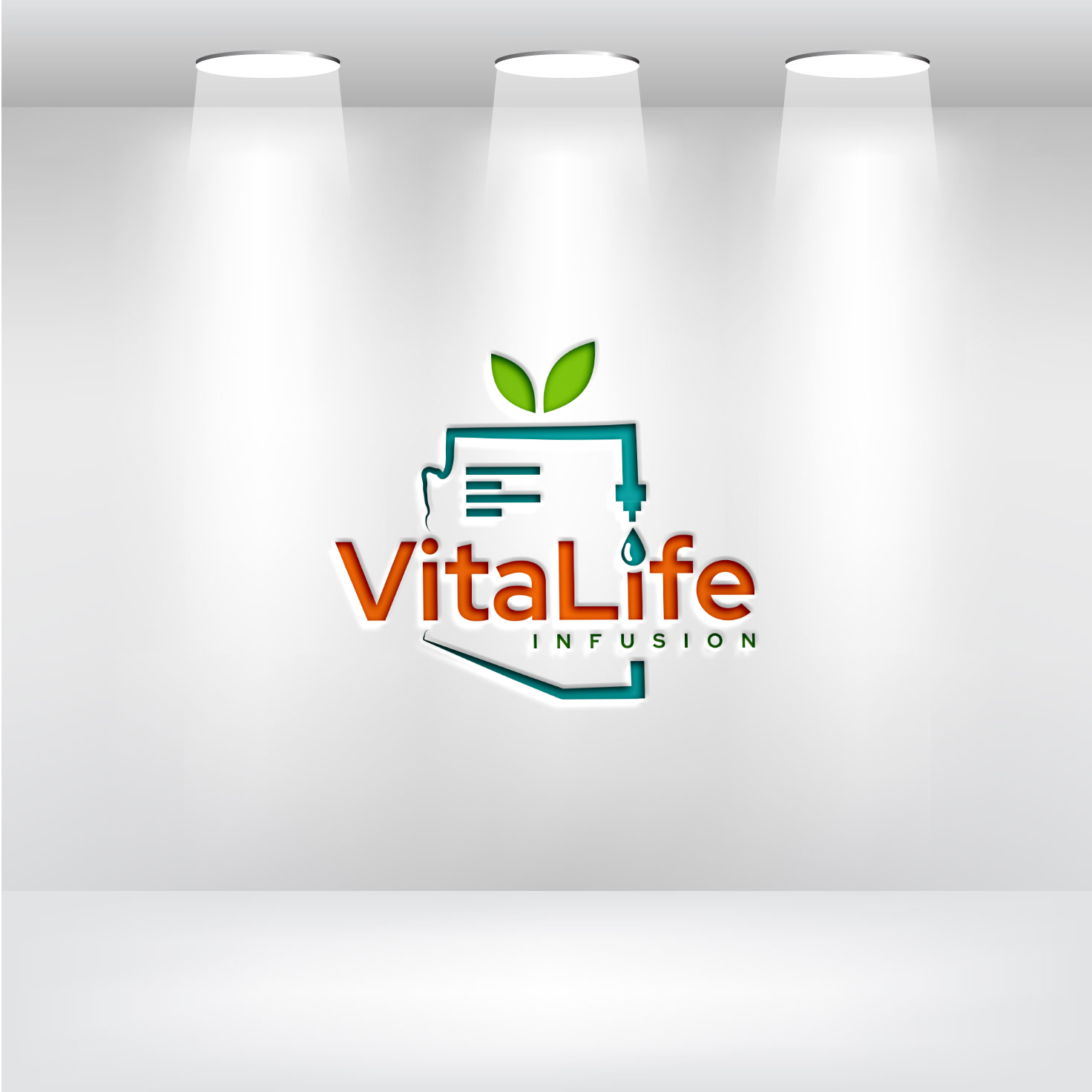 Logo Design by AyaanArt for Vita Life Infusion | Design #30088087