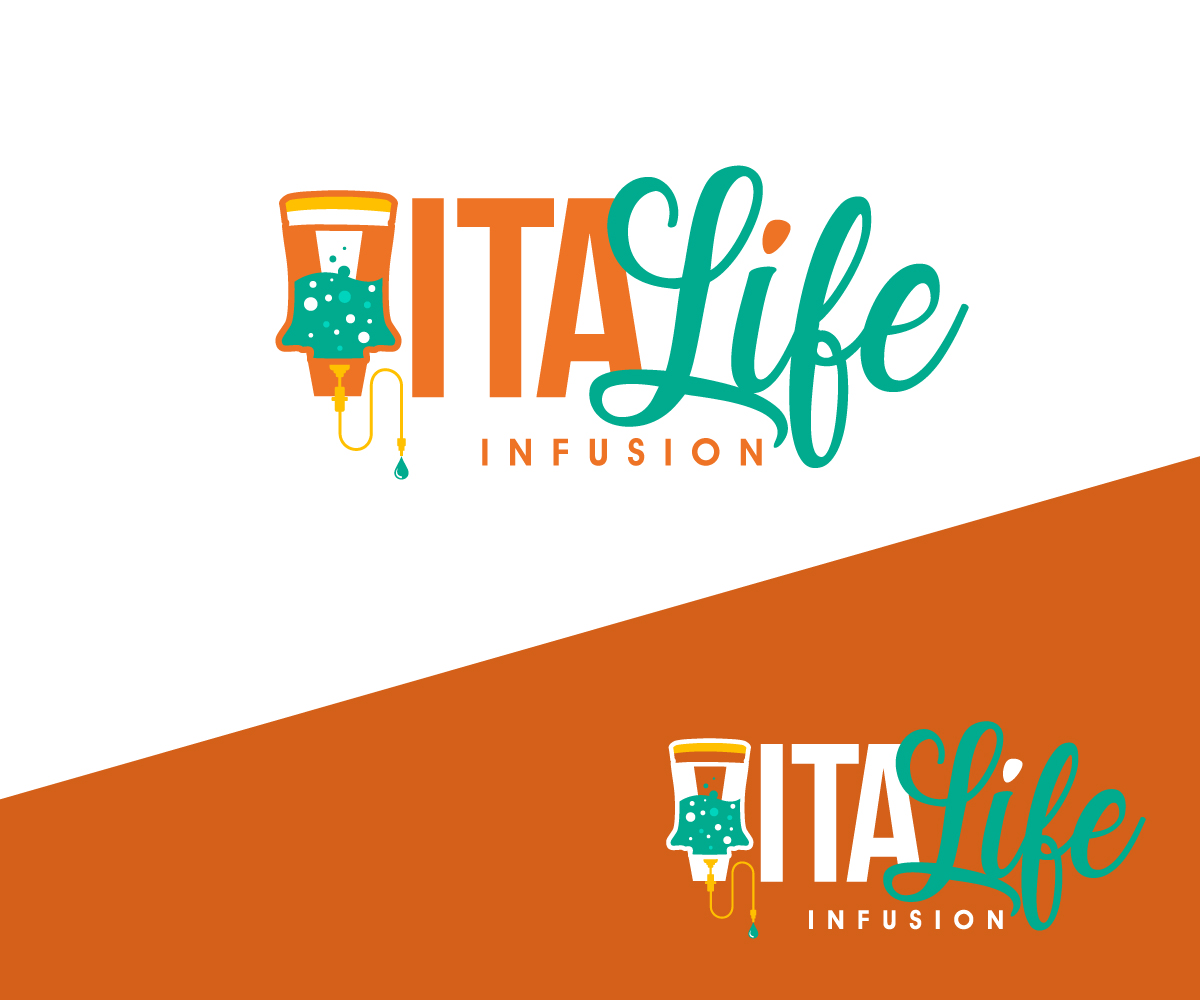Logo Design by Paint-Tools for Vita Life Infusion | Design #30084953