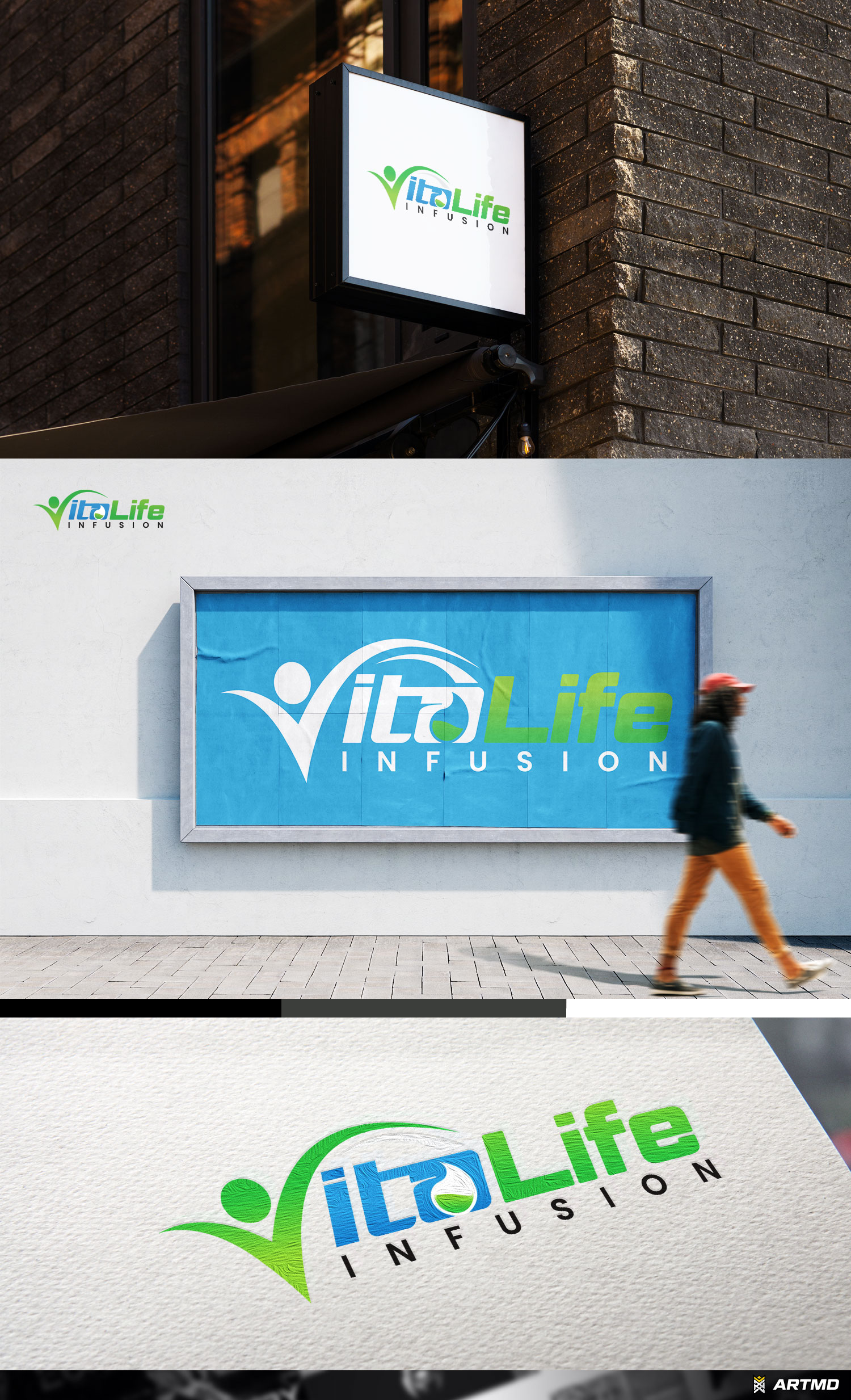 Design de Logo par ARTMD pour Vita Life Infusion | Design #30101721
