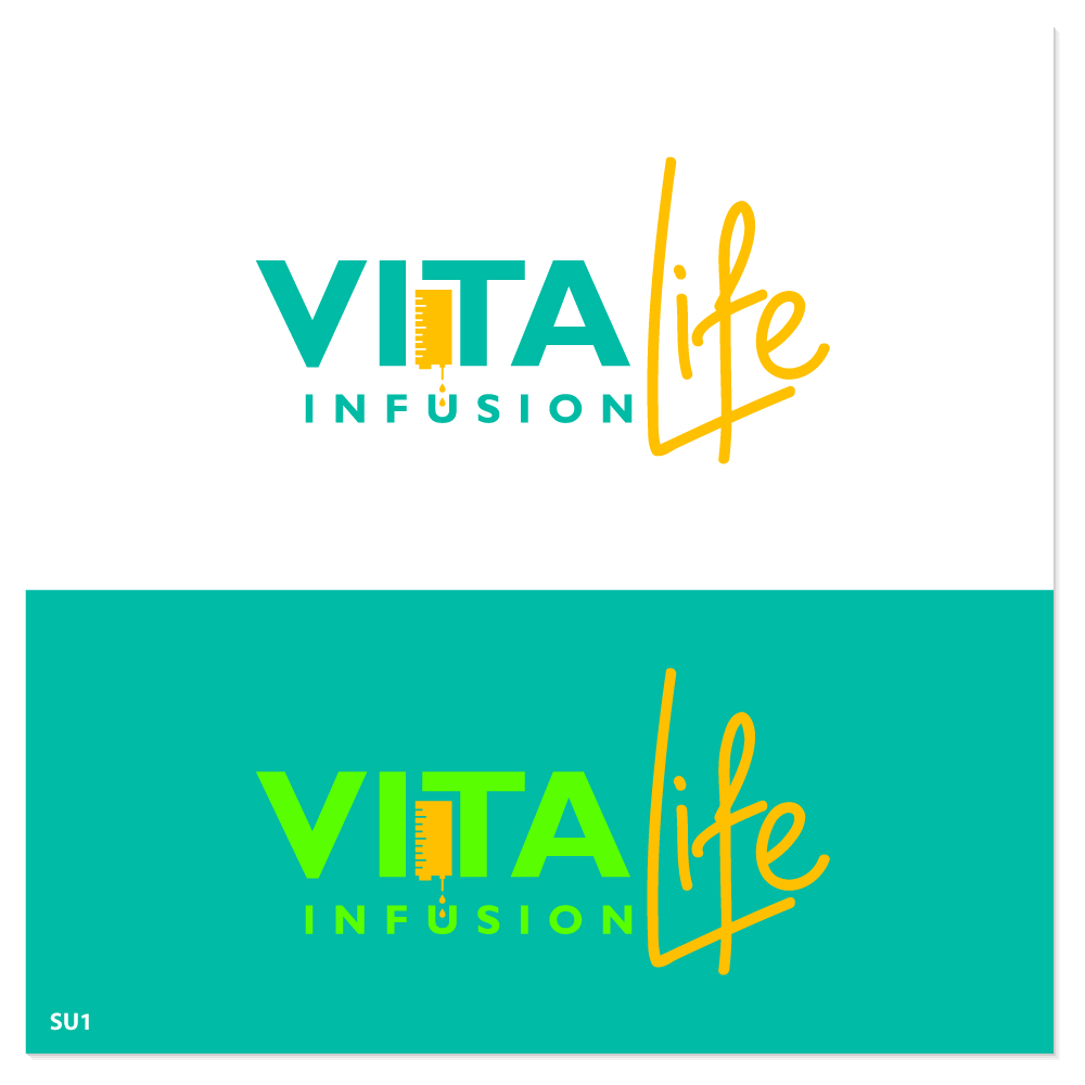 Logo Design by Sujit Banerjee for Vita Life Infusion | Design #30085195
