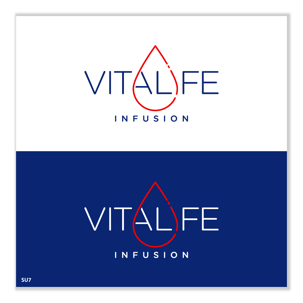 Logo Design by Sujit Banerjee for Vita Life Infusion | Design #30097783