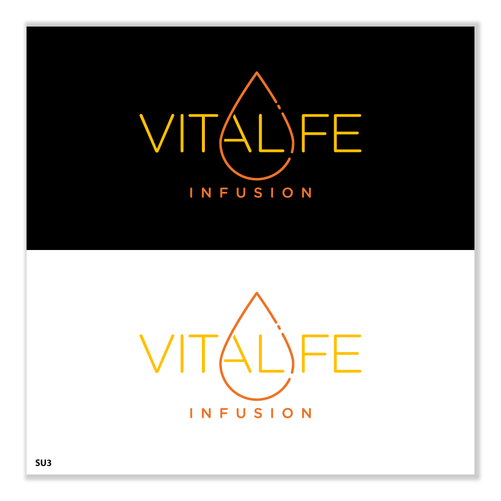 Logo Design by Sujit Banerjee for Vita Life Infusion | Design #30097784