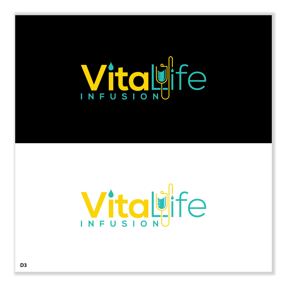 Logo Design by Sujit Banerjee for Vita Life Infusion | Design #30097791