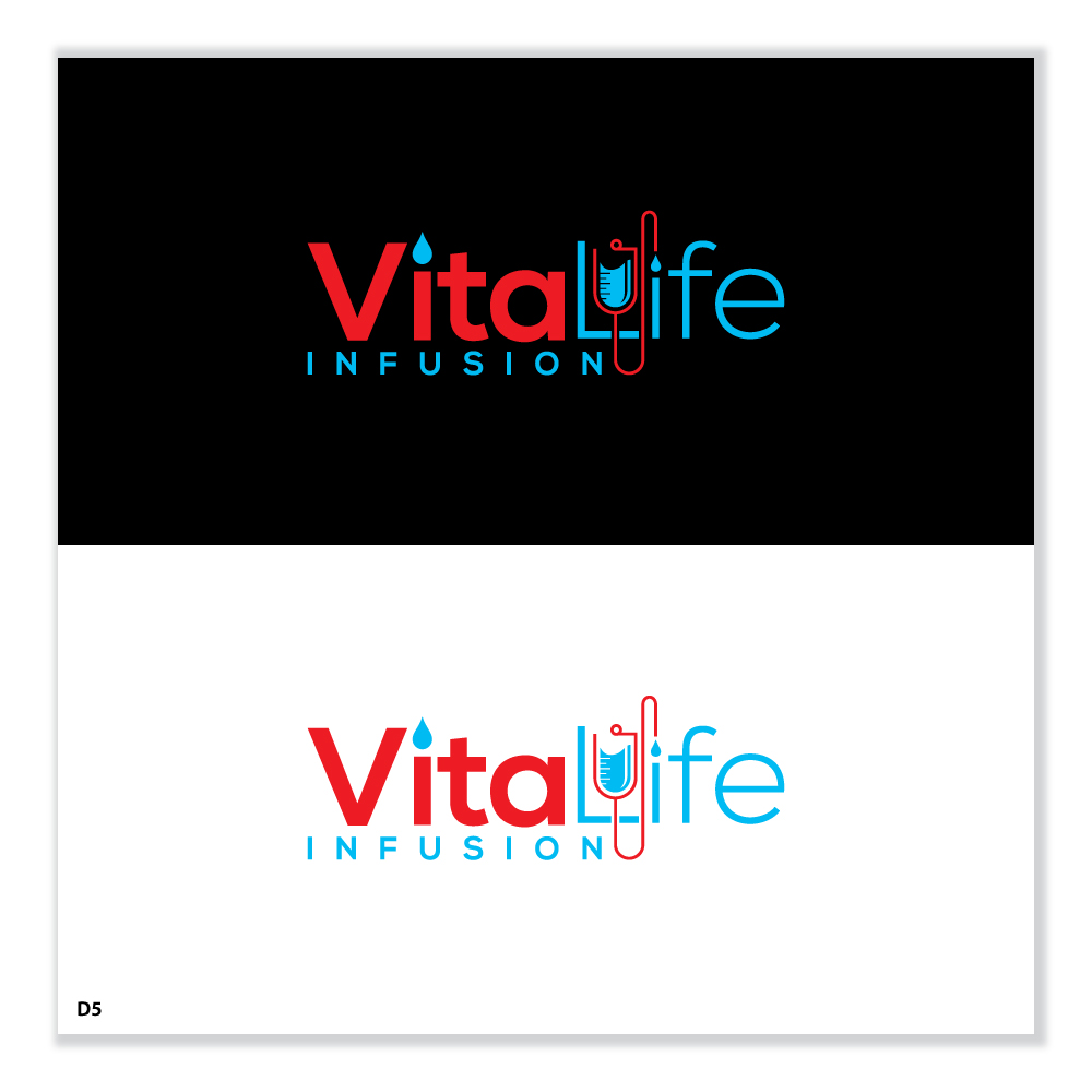 Logo Design by Sujit Banerjee for Vita Life Infusion | Design #30097792