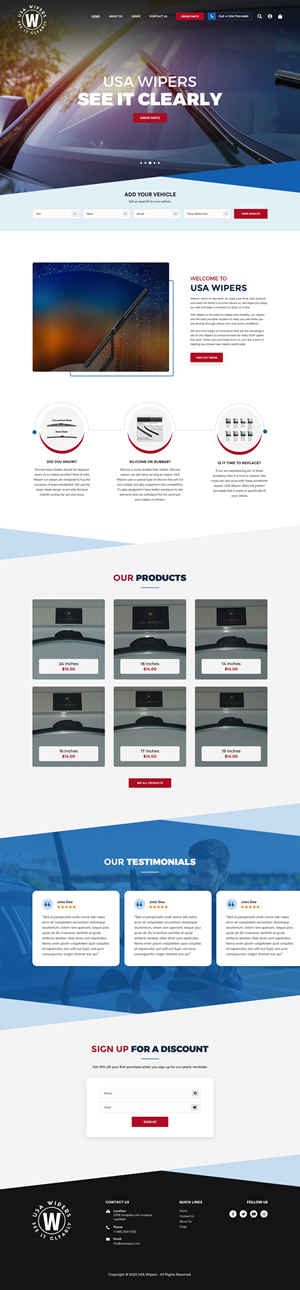 Web Design by pb for this project | Design: #30092966