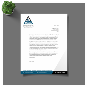 Letterhead Design by nng