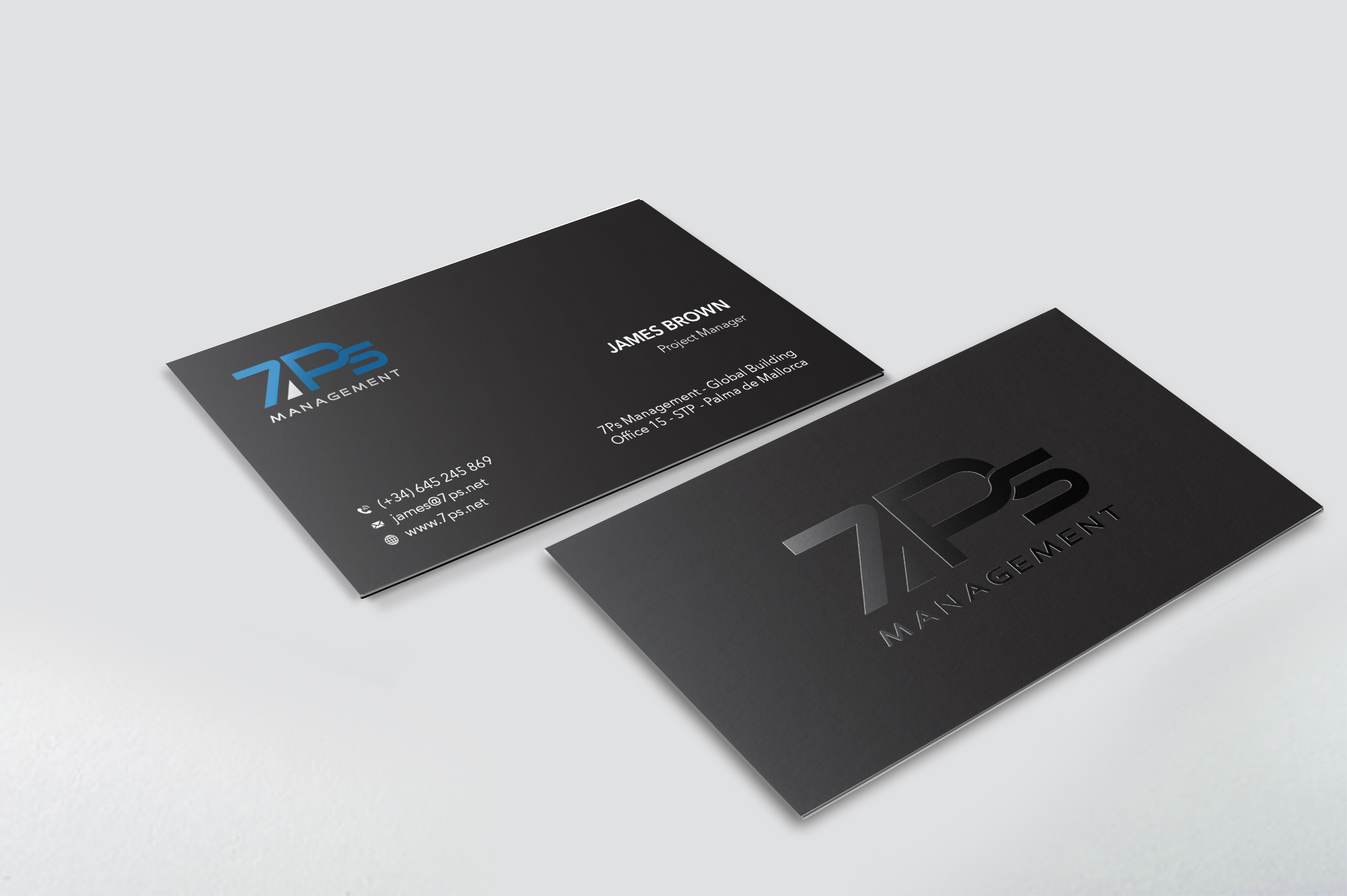Business Card Design by acgrapix for E-Touch Baleares SL B57835530 - Edif. RS Global - Oficina 15 - STP Muelle Viejo, Espigón Exterio | Design #30094771