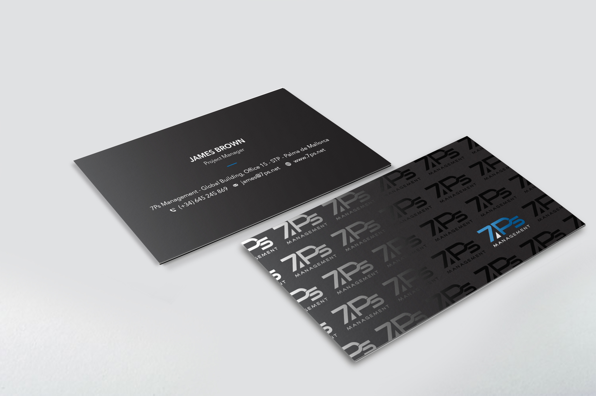 Diseño de Tarjeta de Presentación por acgrapix para E-Touch Baleares SL B57835530 - Edif. RS Global - Oficina 15 - STP Muelle Viejo, Espigón Exterio | Diseño #30094794