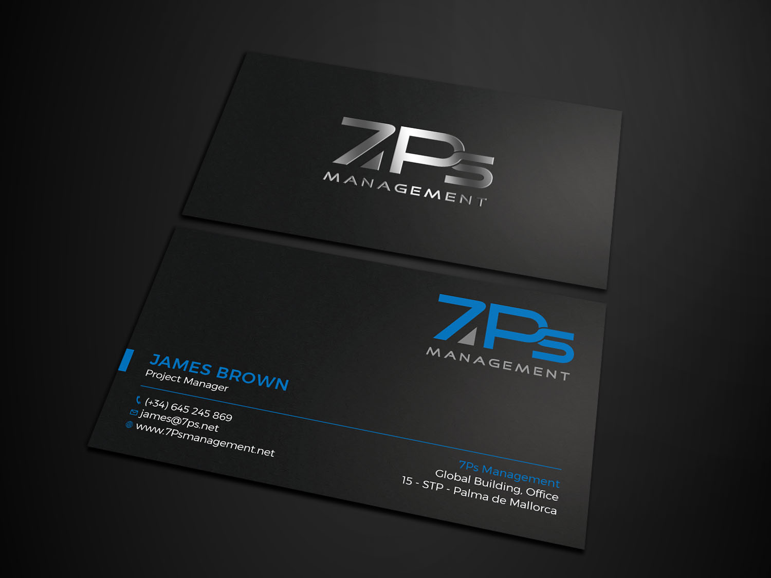 Diseño de Tarjeta de Presentación por RENEXIT para E-Touch Baleares SL B57835530 - Edif. RS Global - Oficina 15 - STP Muelle Viejo, Espigón Exterio | Diseño #30086782