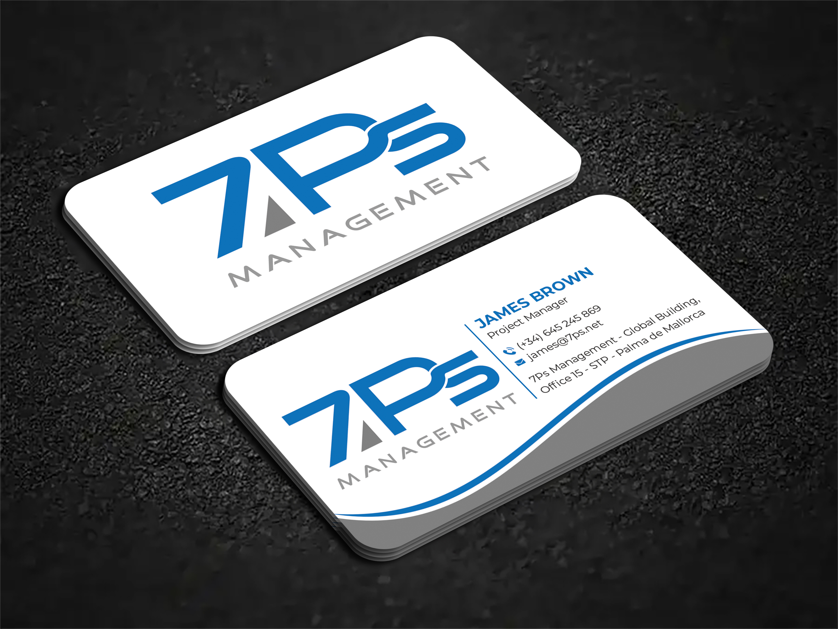 Diseño de Tarjeta de Presentación por Expert Bappy para E-Touch Baleares SL B57835530 - Edif. RS Global - Oficina 15 - STP Muelle Viejo, Espigón Exterio | Diseño #30086792