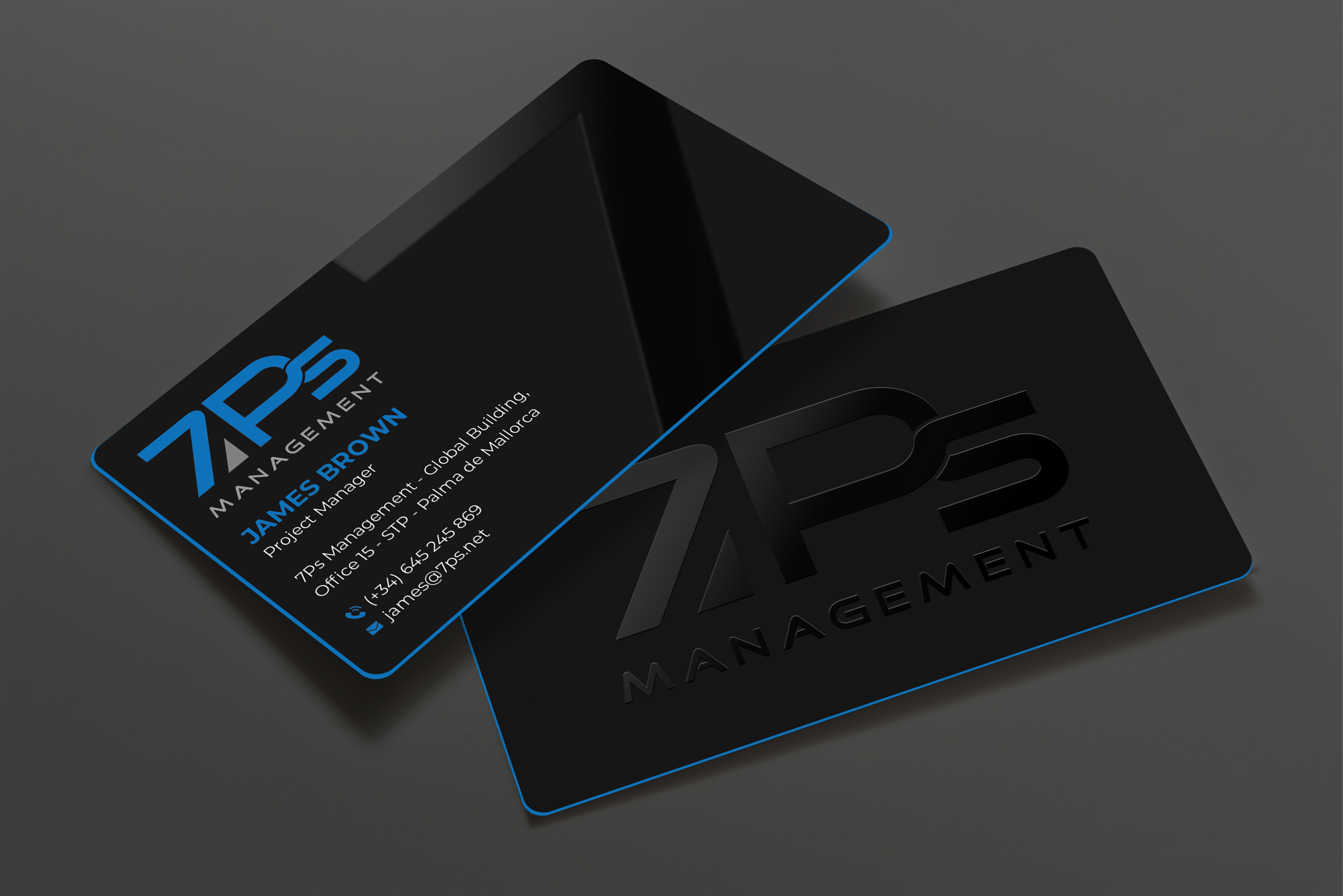 Diseño de Tarjeta de Presentación por Expert Bappy para E-Touch Baleares SL B57835530 - Edif. RS Global - Oficina 15 - STP Muelle Viejo, Espigón Exterio | Diseño #30088614