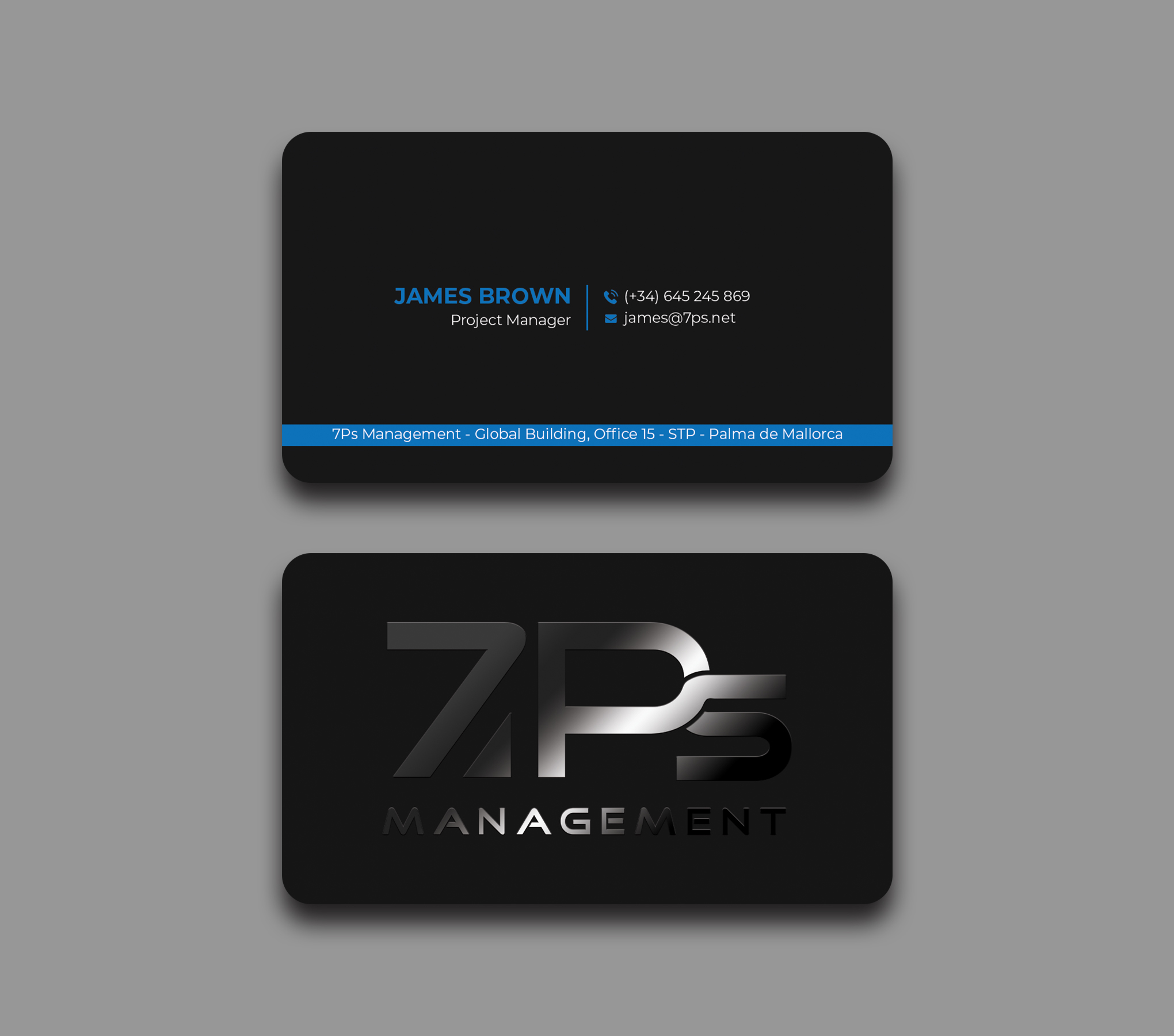 Business Card Design by Expert Bappy for E-Touch Baleares SL B57835530 - Edif. RS Global - Oficina 15 - STP Muelle Viejo, Espigón Exterio | Design #30088672