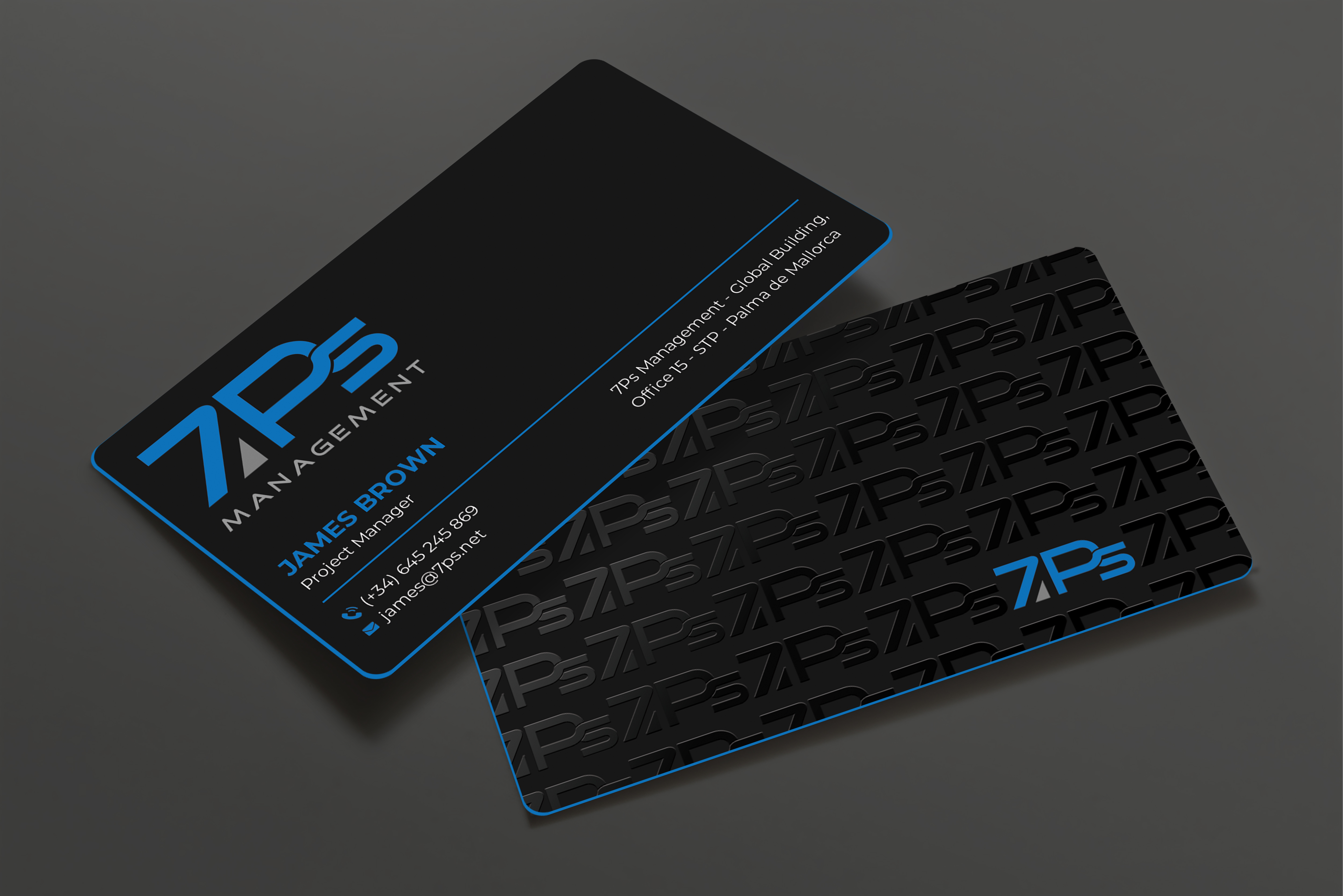 Diseño de Tarjeta de Presentación por Expert Bappy para E-Touch Baleares SL B57835530 - Edif. RS Global - Oficina 15 - STP Muelle Viejo, Espigón Exterio | Diseño #30088808