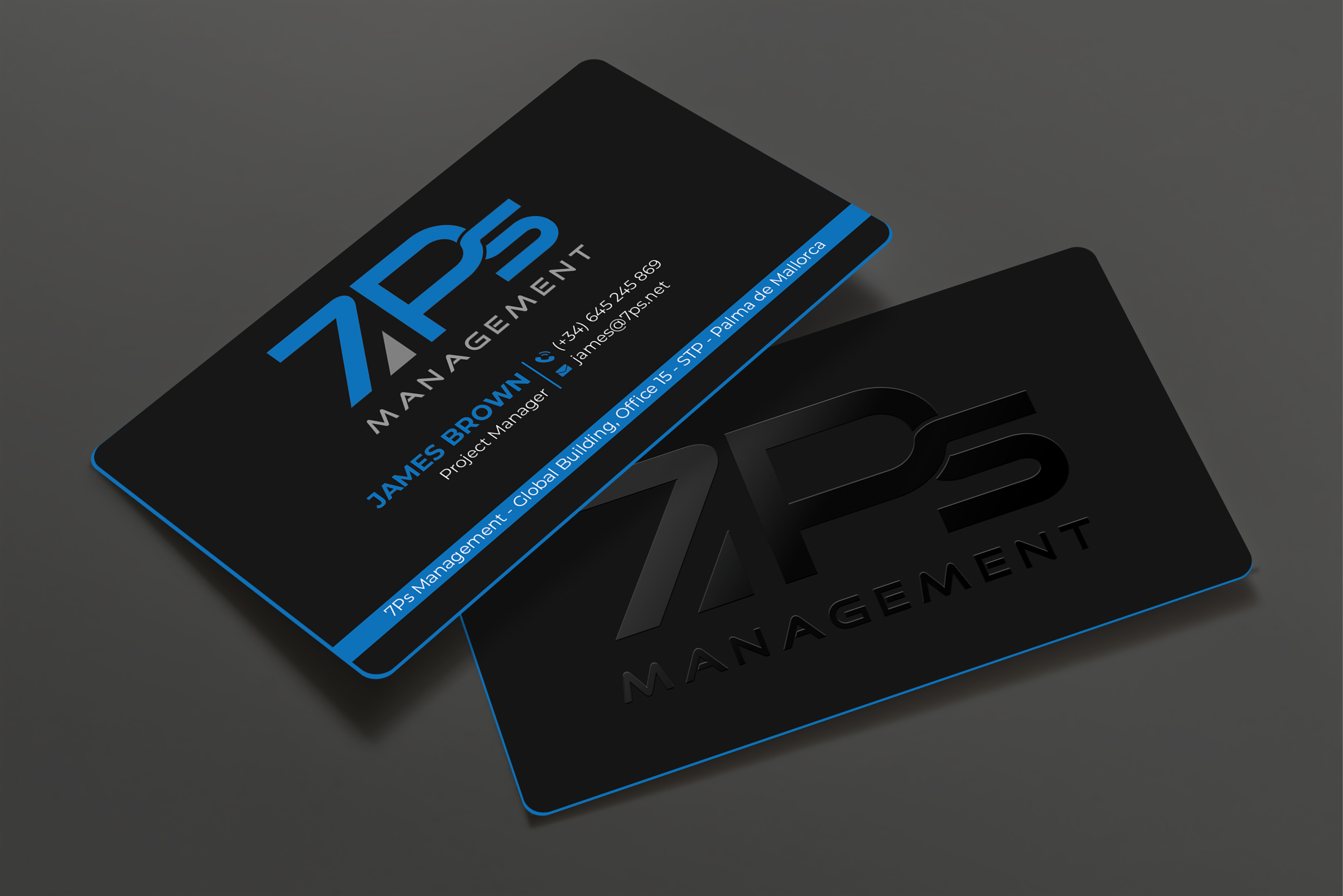 Diseño de Tarjeta de Presentación por Expert Bappy para E-Touch Baleares SL B57835530 - Edif. RS Global - Oficina 15 - STP Muelle Viejo, Espigón Exterio | Diseño #30095876