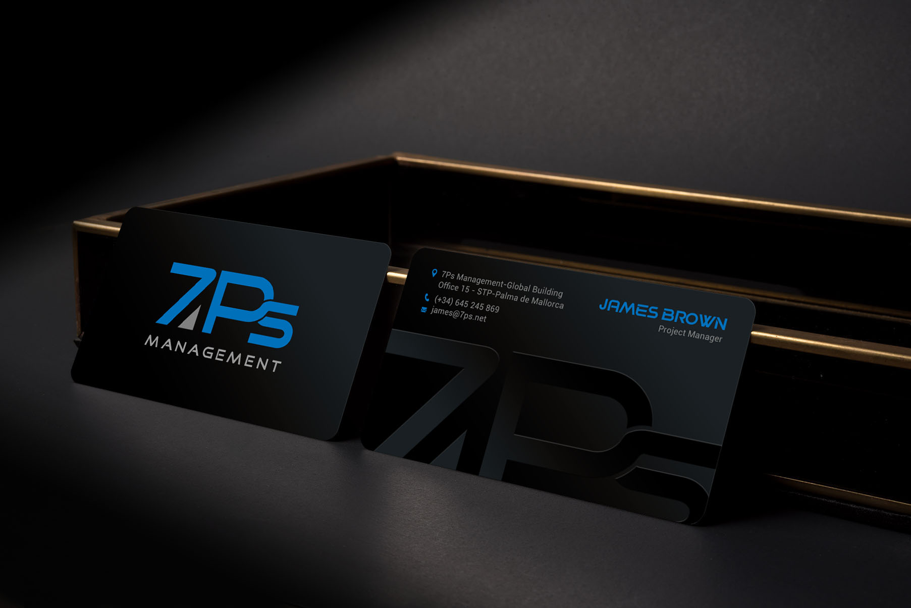 Diseño de Tarjeta de Presentación por Sun Moon Graphic Designer para E-Touch Baleares SL B57835530 - Edif. RS Global - Oficina 15 - STP Muelle Viejo, Espigón Exterio | Diseño #30097058