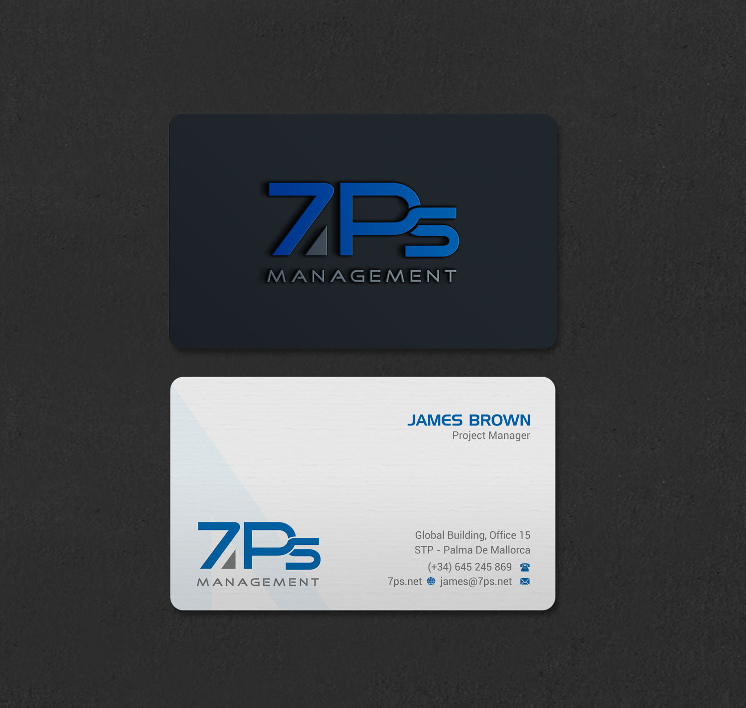 Business Card Design by INDIAN_Ashok for E-Touch Baleares SL B57835530 - Edif. RS Global - Oficina 15 - STP Muelle Viejo, Espigón Exterio | Design #30091771