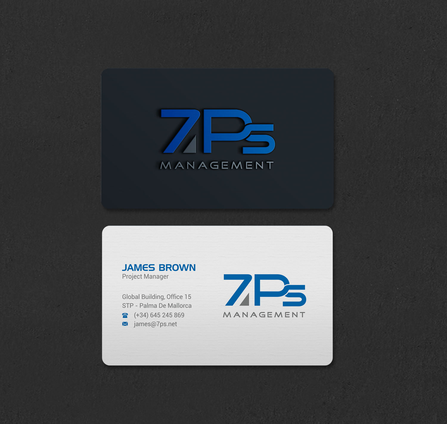 Business Card Design by INDIAN_Ashok for E-Touch Baleares SL B57835530 - Edif. RS Global - Oficina 15 - STP Muelle Viejo, Espigón Exterio | Design #30091778