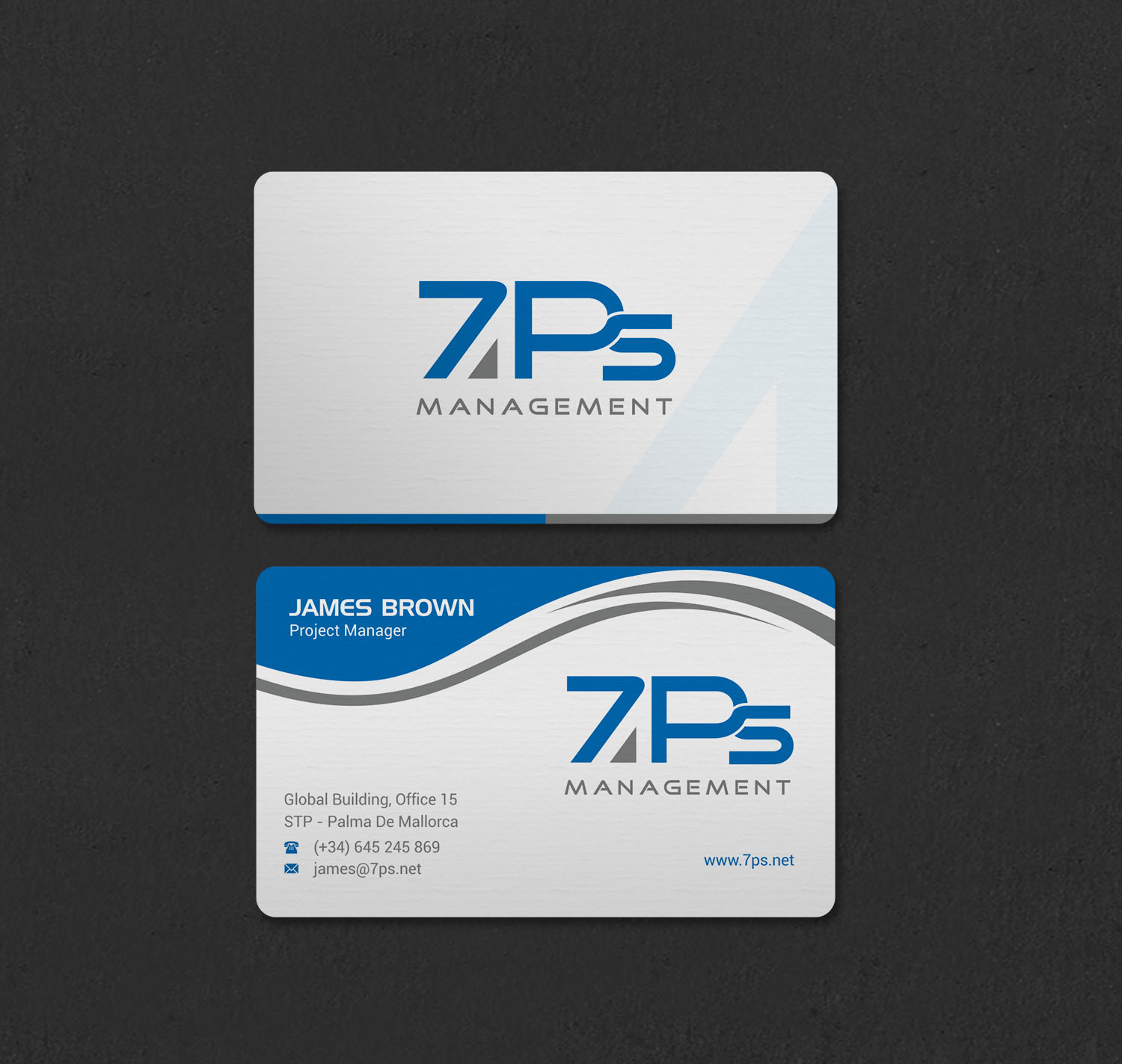 Business Card Design by INDIAN_Ashok for E-Touch Baleares SL B57835530 - Edif. RS Global - Oficina 15 - STP Muelle Viejo, Espigón Exterio | Design #30091783