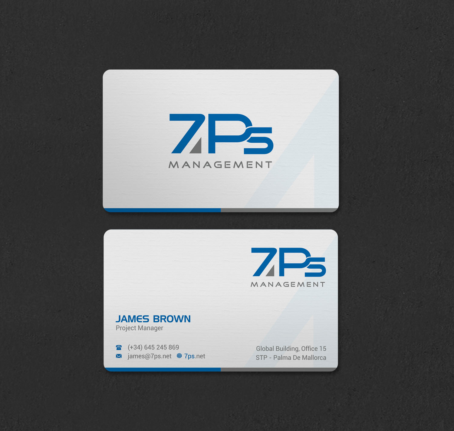 Business Card Design by INDIAN_Ashok for E-Touch Baleares SL B57835530 - Edif. RS Global - Oficina 15 - STP Muelle Viejo, Espigón Exterio | Design #30091790