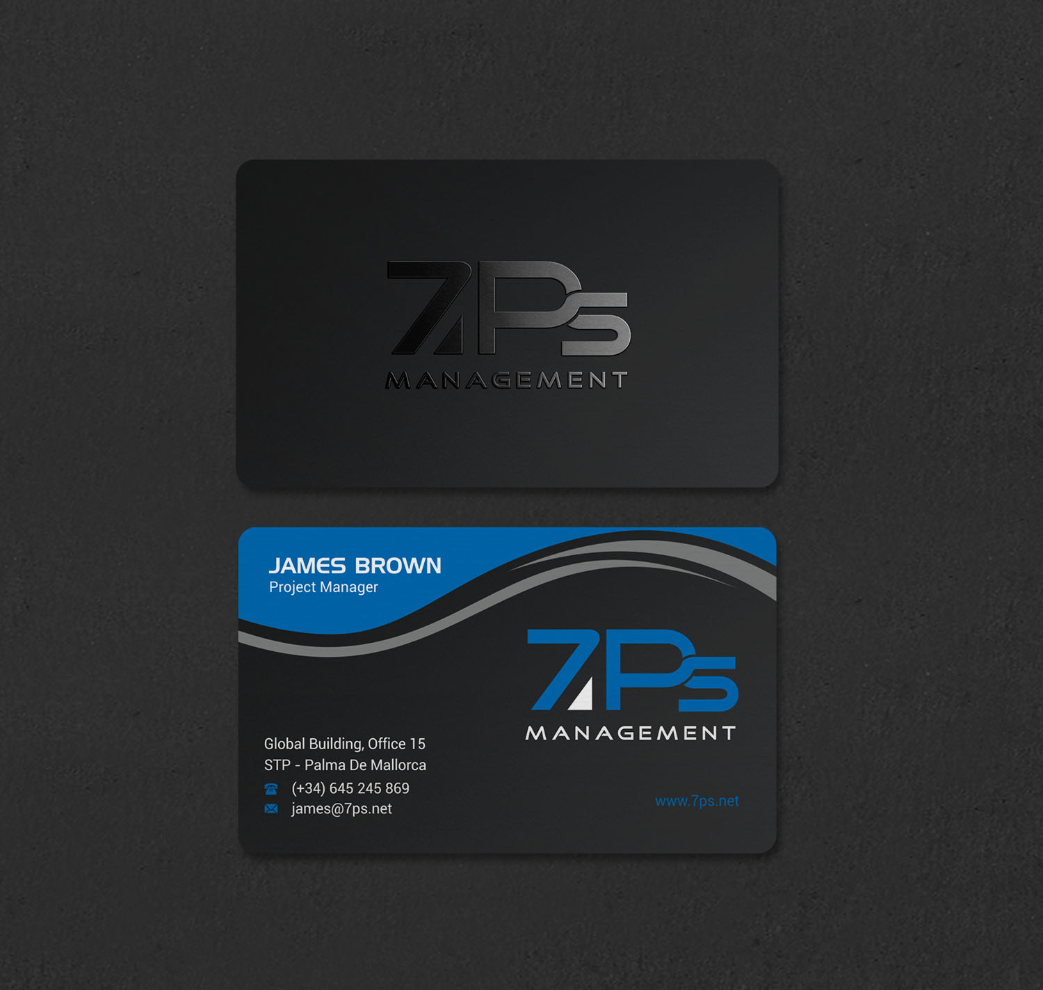 Business Card Design by INDIAN_Ashok for E-Touch Baleares SL B57835530 - Edif. RS Global - Oficina 15 - STP Muelle Viejo, Espigón Exterio | Design #30091802