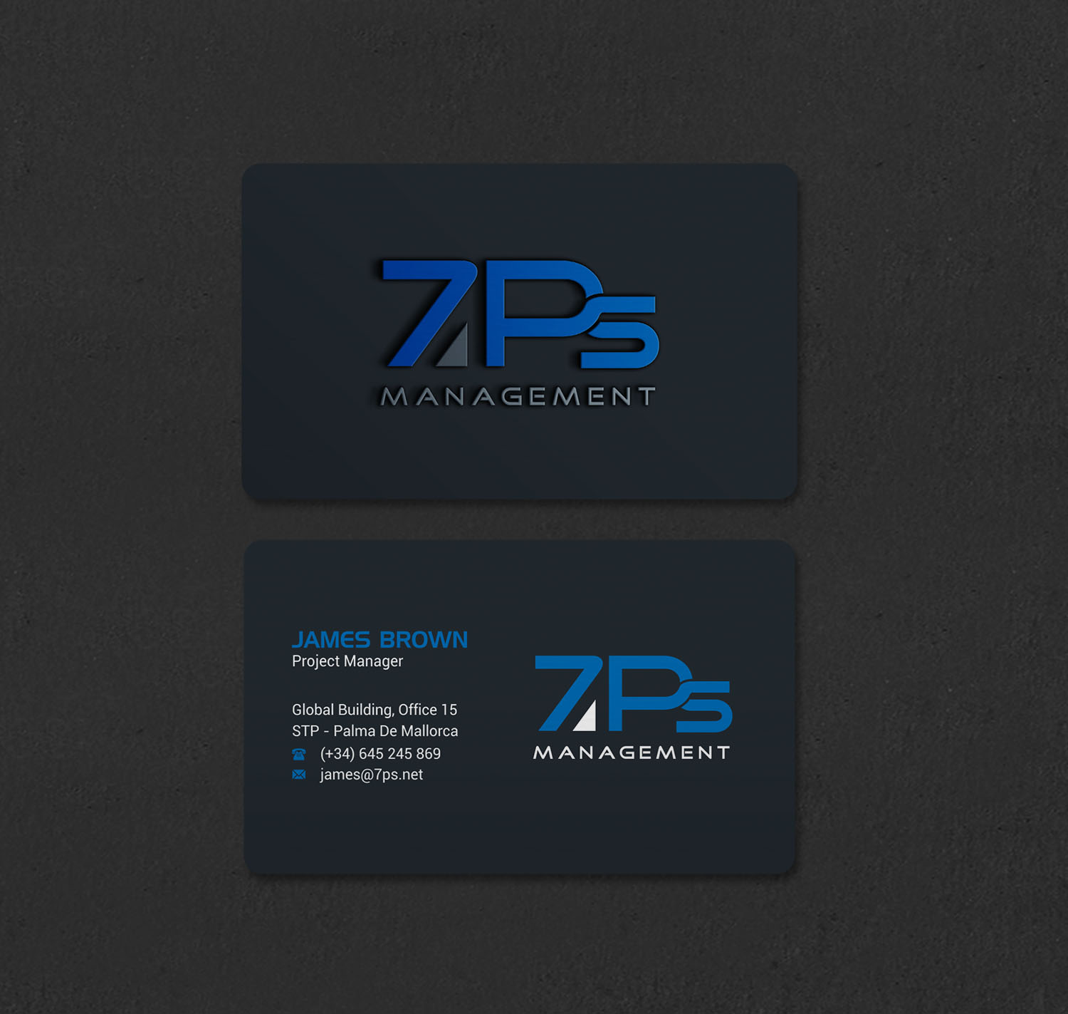 Business Card Design by INDIAN_Ashok for E-Touch Baleares SL B57835530 - Edif. RS Global - Oficina 15 - STP Muelle Viejo, Espigón Exterio | Design #30091813