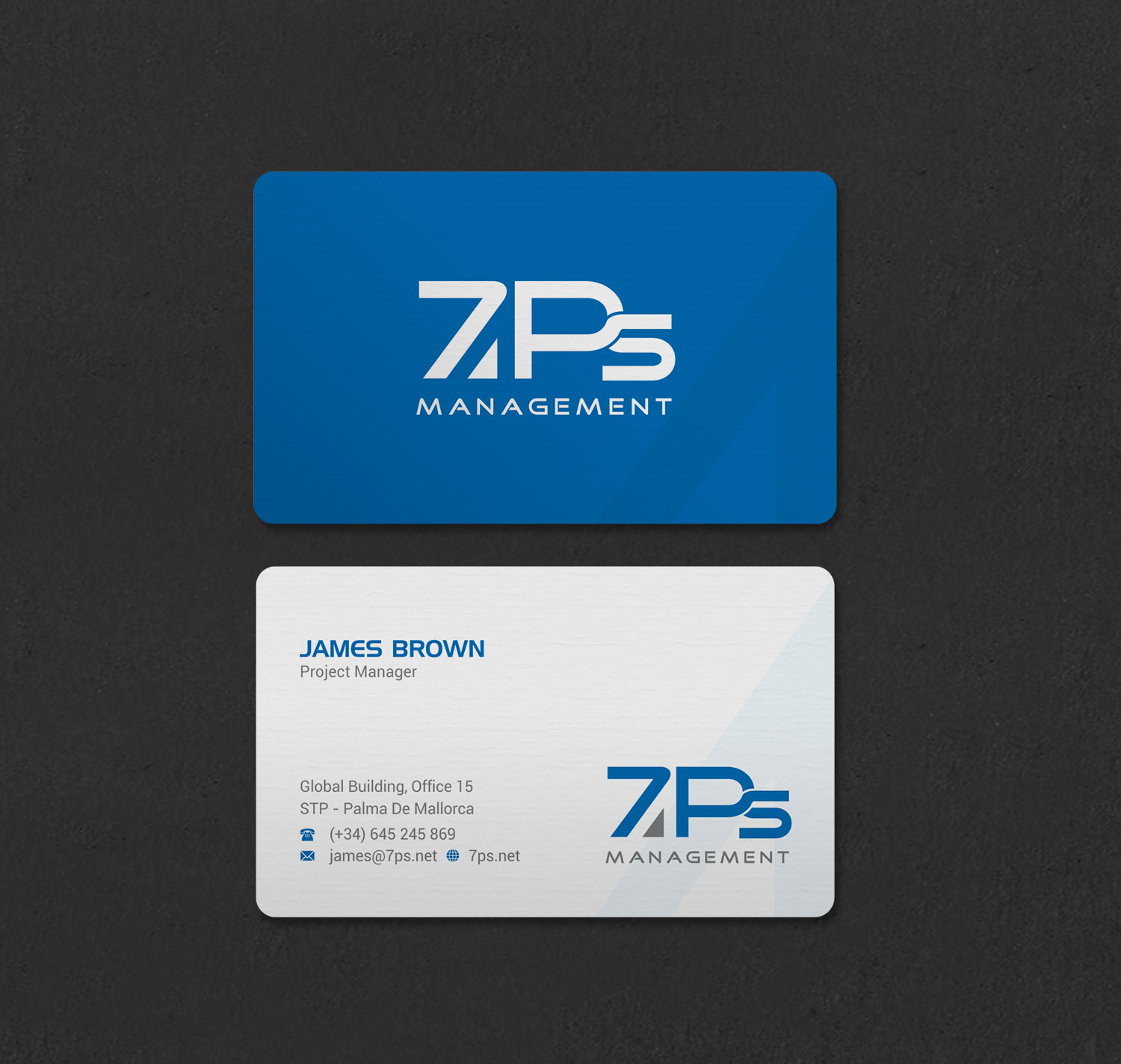 Business Card Design by INDIAN_Ashok for E-Touch Baleares SL B57835530 - Edif. RS Global - Oficina 15 - STP Muelle Viejo, Espigón Exterio | Design #30091814