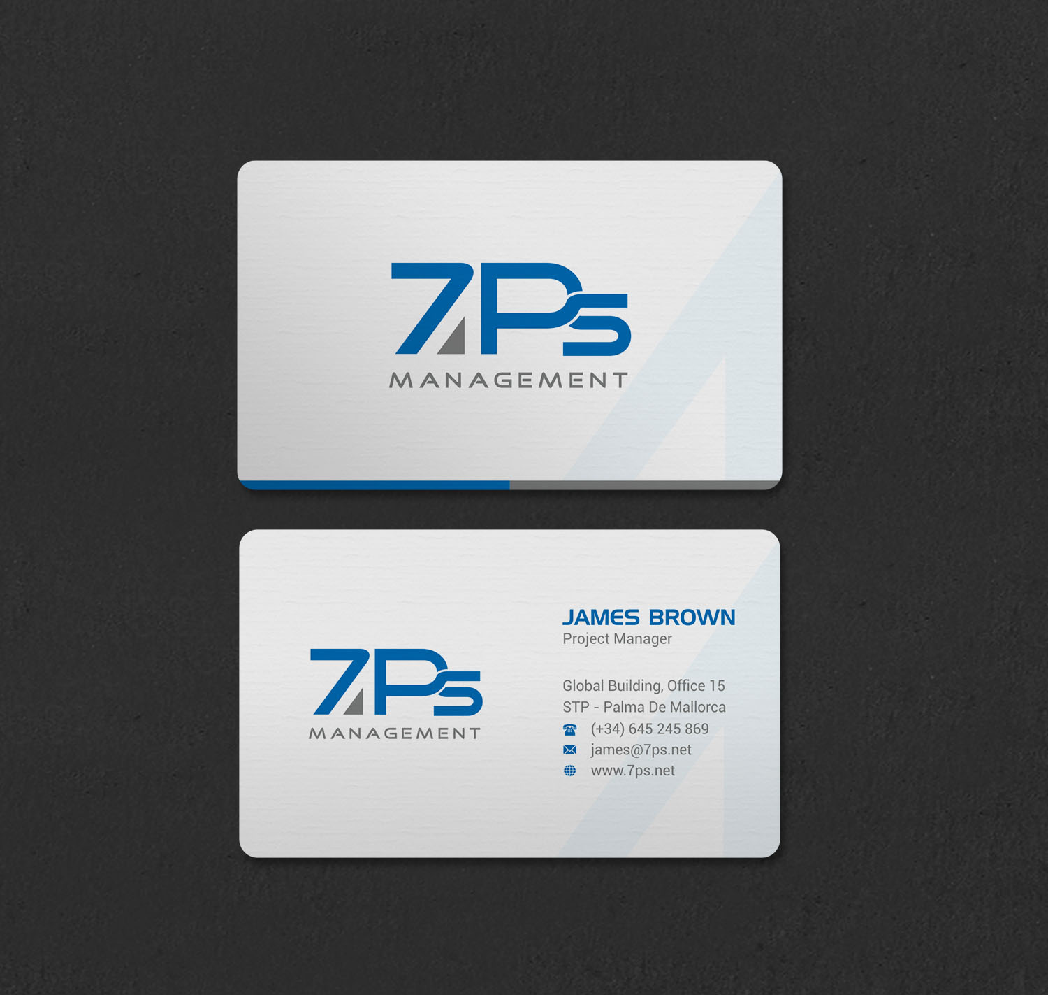 Business Card Design by INDIAN_Ashok for E-Touch Baleares SL B57835530 - Edif. RS Global - Oficina 15 - STP Muelle Viejo, Espigón Exterio | Design #30091818