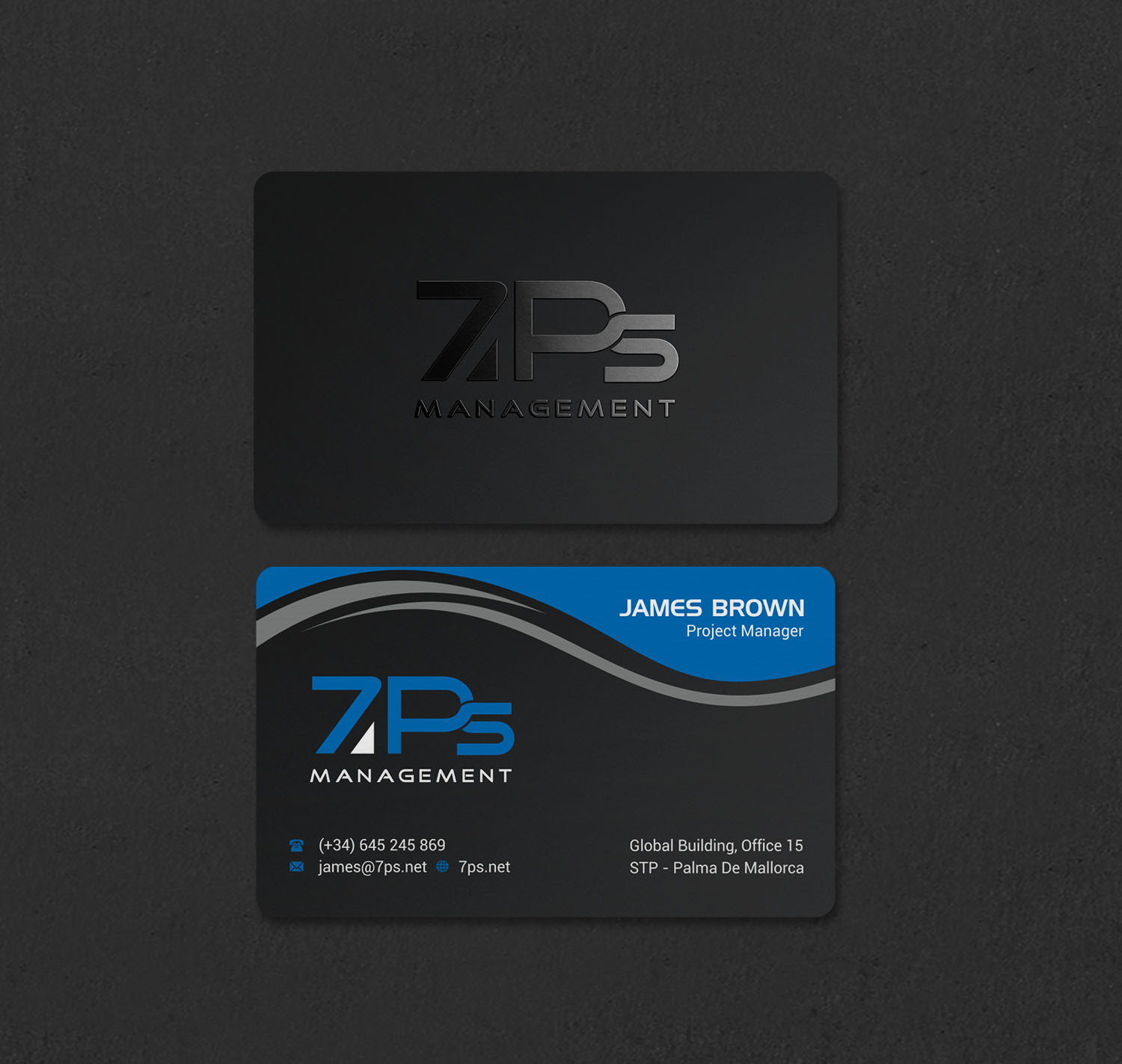 Business Card Design by INDIAN_Ashok for E-Touch Baleares SL B57835530 - Edif. RS Global - Oficina 15 - STP Muelle Viejo, Espigón Exterio | Design #30091825