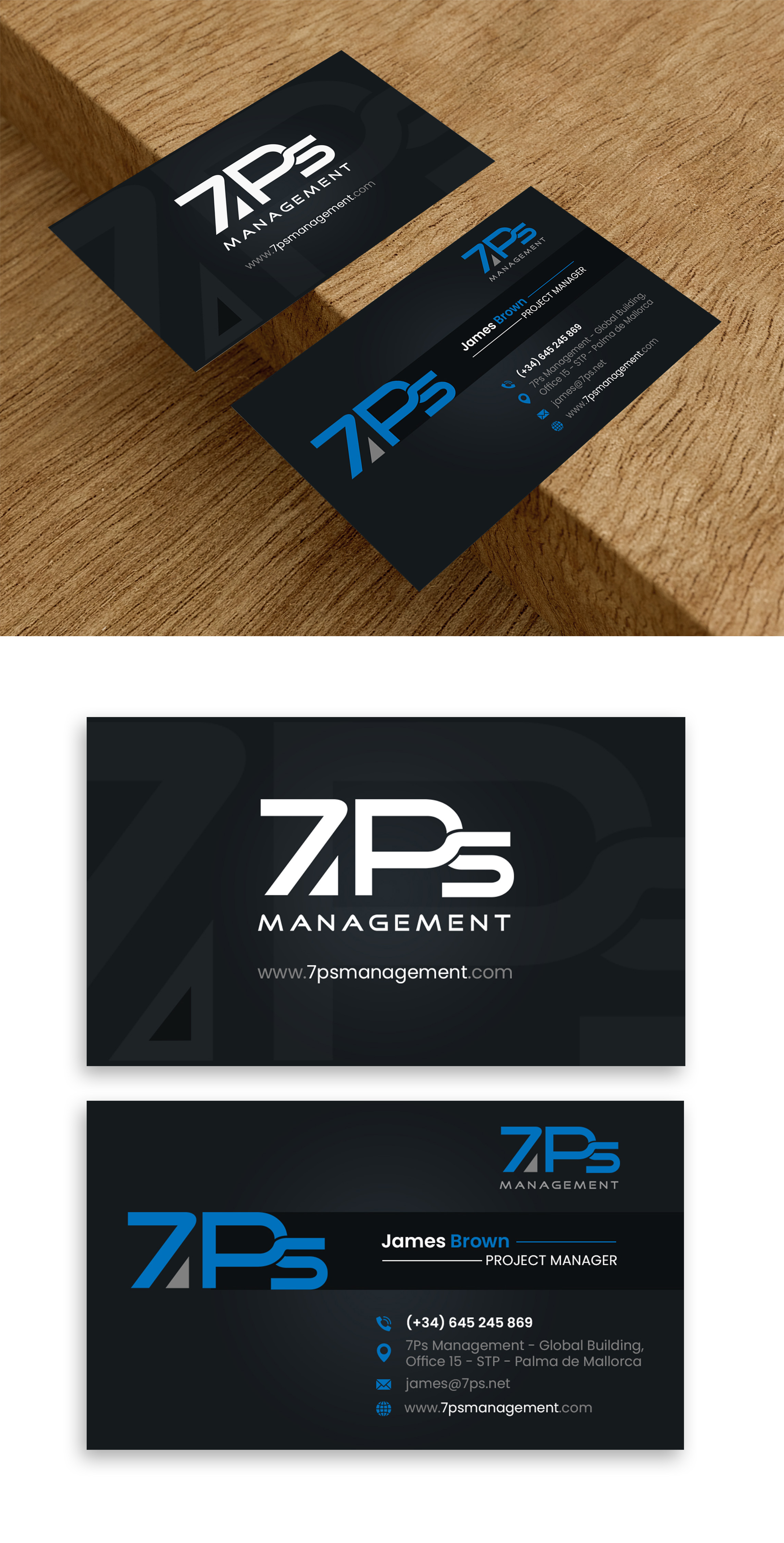 Diseño de Tarjeta de Presentación por debdesign para E-Touch Baleares SL B57835530 - Edif. RS Global - Oficina 15 - STP Muelle Viejo, Espigón Exterio | Diseño #30092472