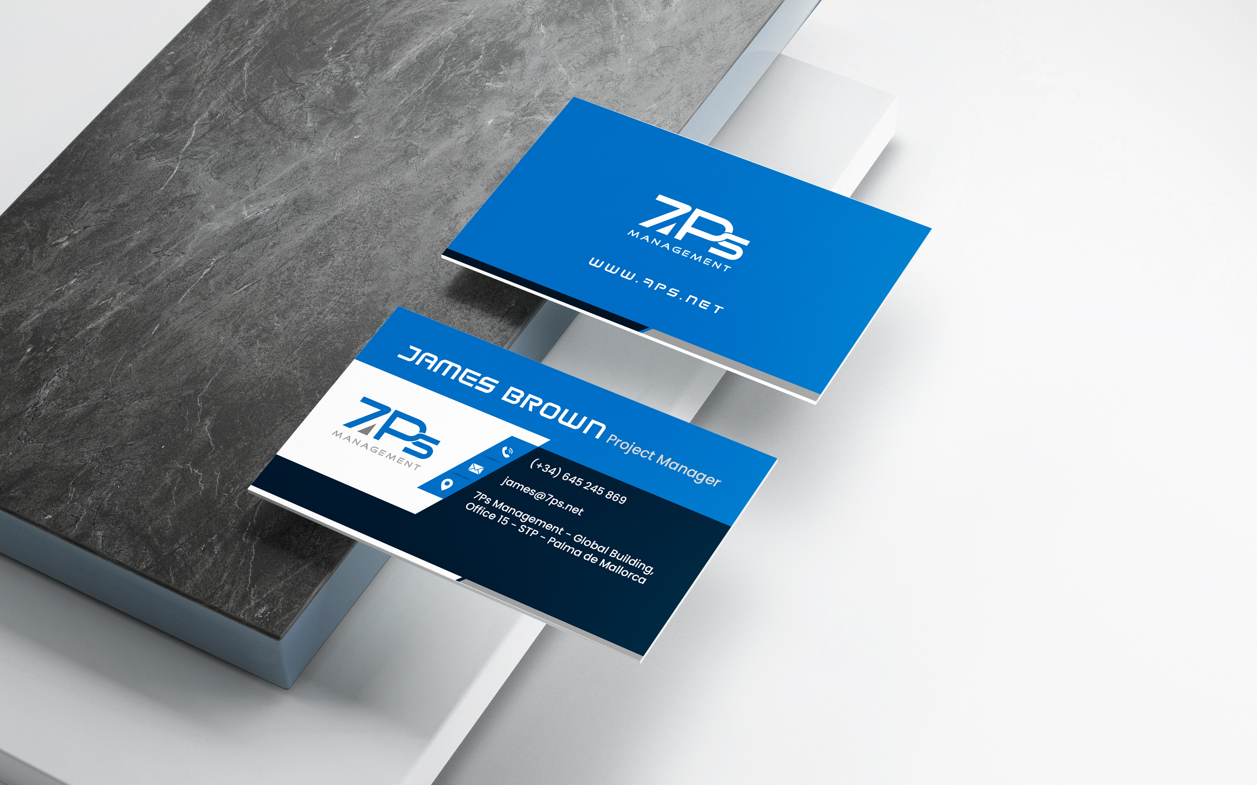 Diseño de Tarjeta de Presentación por debdesign para E-Touch Baleares SL B57835530 - Edif. RS Global - Oficina 15 - STP Muelle Viejo, Espigón Exterio | Diseño #30092485