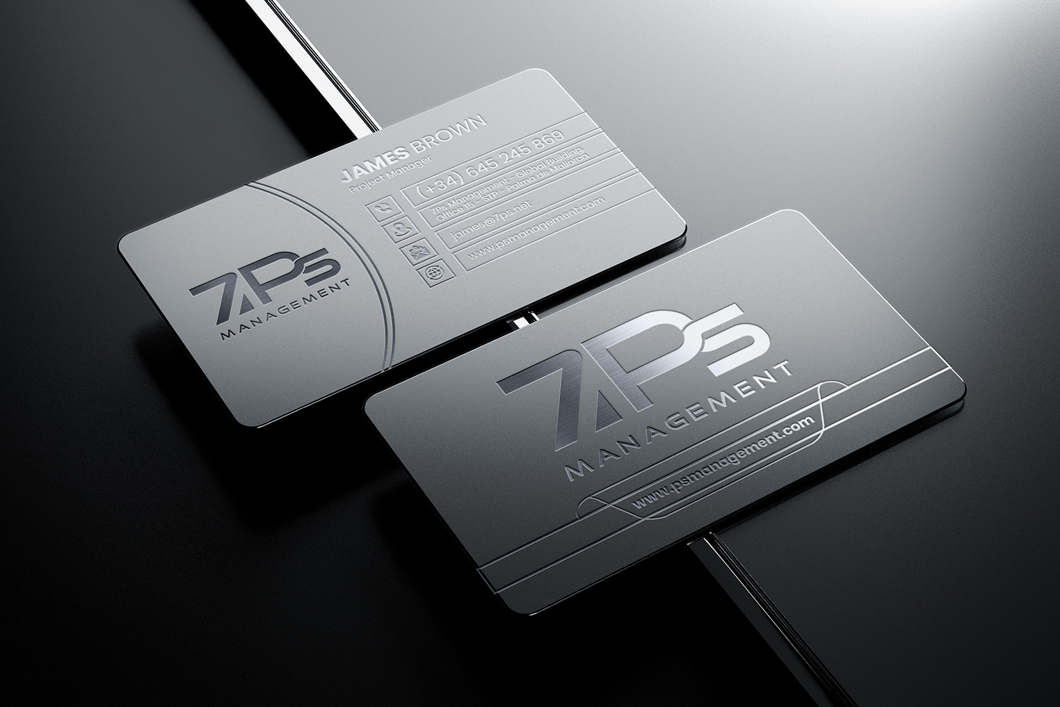 Diseño de Tarjeta de Presentación por debdesign para E-Touch Baleares SL B57835530 - Edif. RS Global - Oficina 15 - STP Muelle Viejo, Espigón Exterio | Diseño #30093940