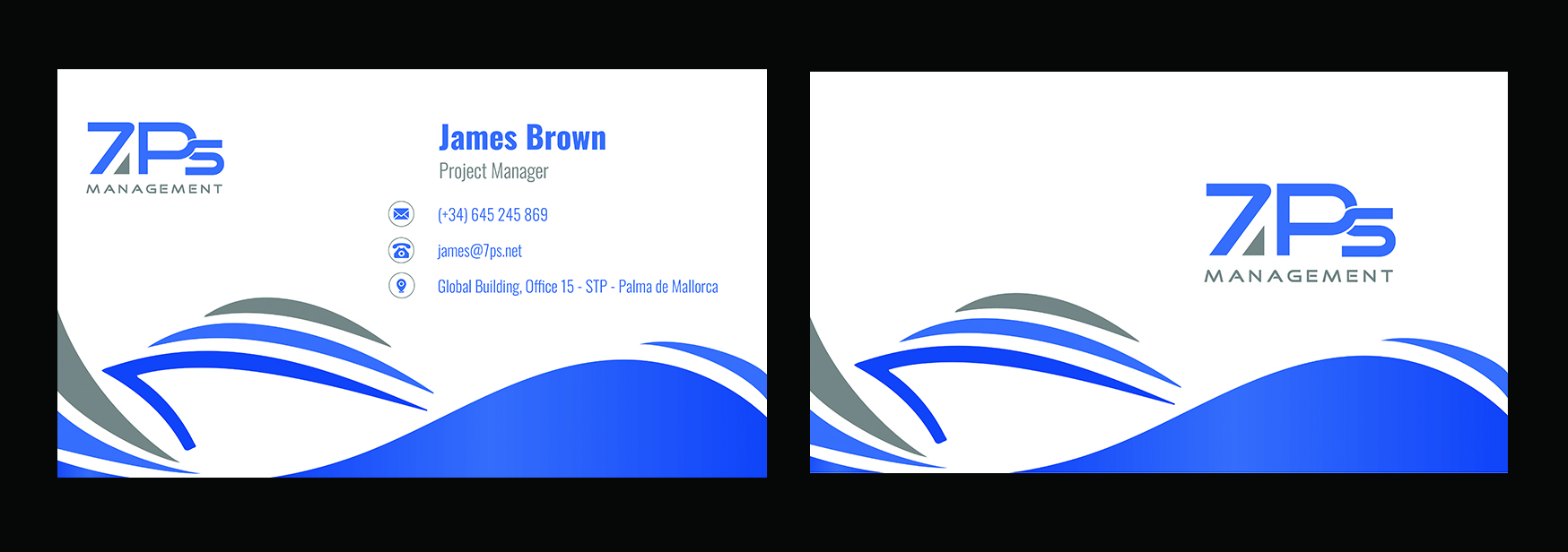 Business Card Design by zoovdesign for E-Touch Baleares SL B57835530 - Edif. RS Global - Oficina 15 - STP Muelle Viejo, Espigón Exterio | Design #30093744