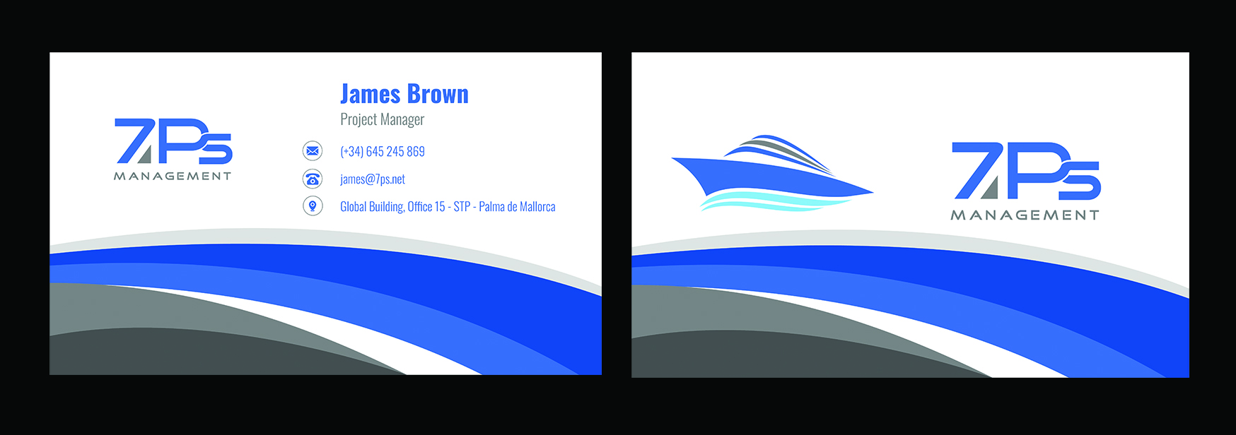 Business Card Design by zoovdesign for E-Touch Baleares SL B57835530 - Edif. RS Global - Oficina 15 - STP Muelle Viejo, Espigón Exterio | Design #30093749