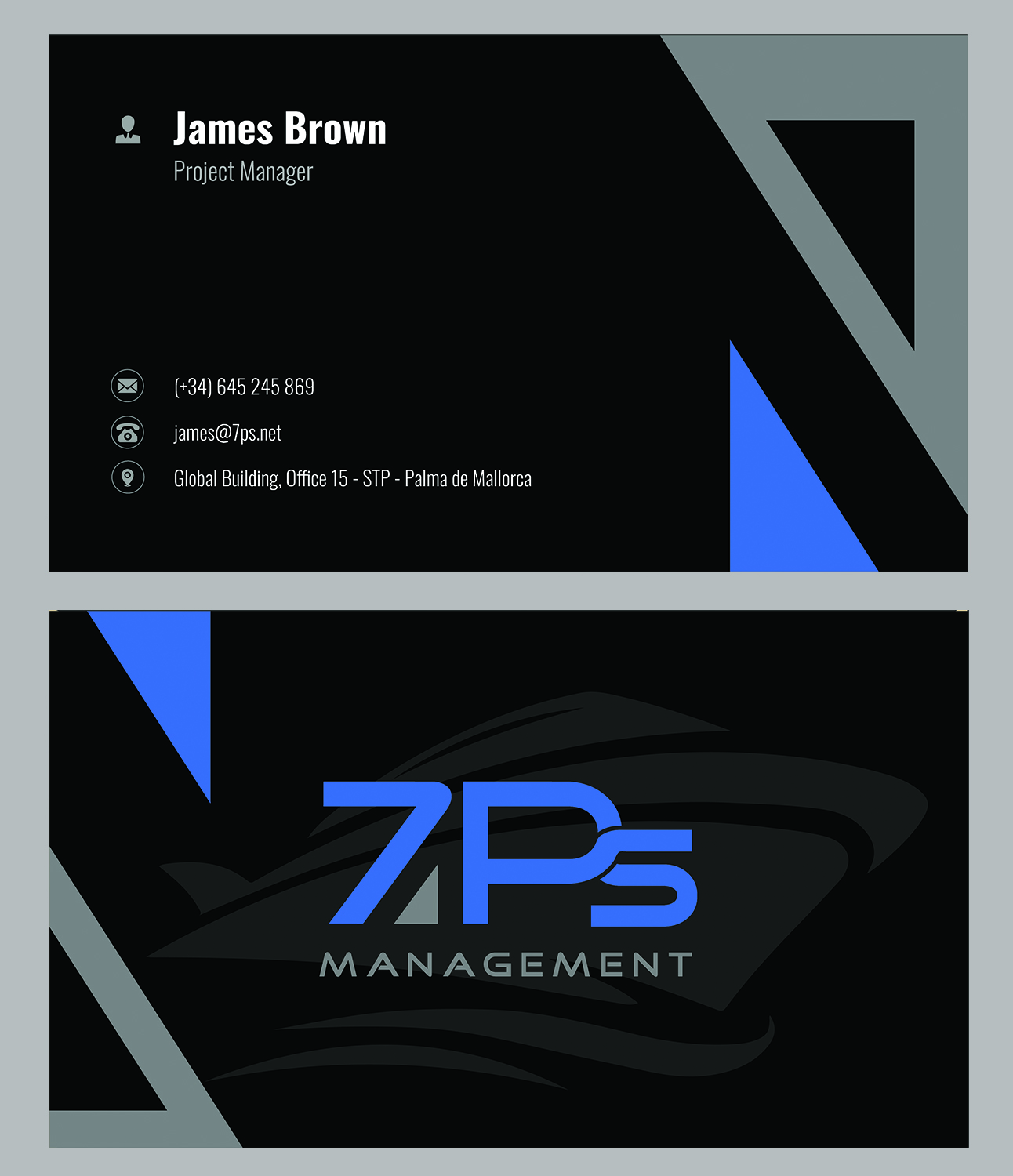 Business Card Design by zoovdesign for E-Touch Baleares SL B57835530 - Edif. RS Global - Oficina 15 - STP Muelle Viejo, Espigón Exterio | Design #30099886