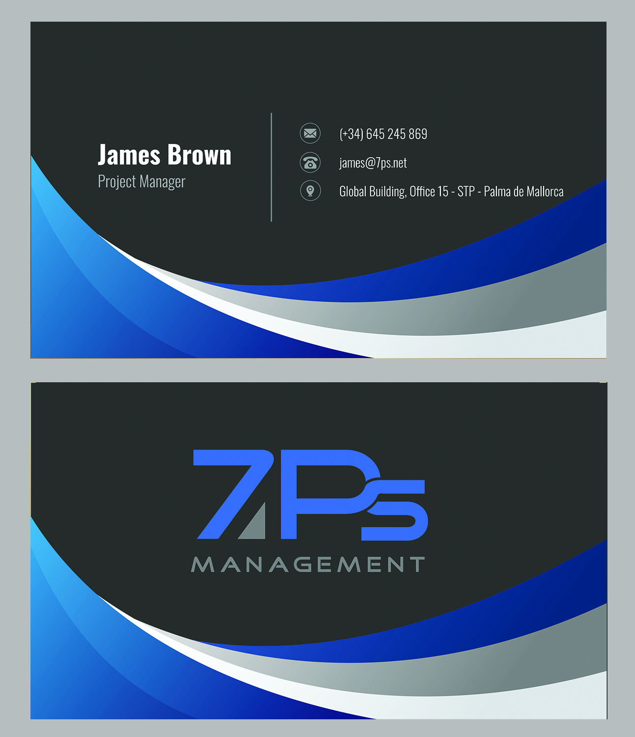 Business Card Design by zoovdesign for E-Touch Baleares SL B57835530 - Edif. RS Global - Oficina 15 - STP Muelle Viejo, Espigón Exterio | Design #30099888
