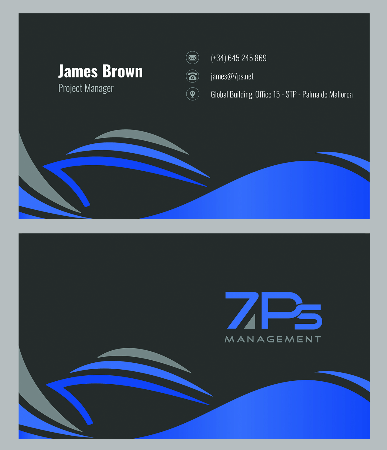 Business Card Design by zoovdesign for E-Touch Baleares SL B57835530 - Edif. RS Global - Oficina 15 - STP Muelle Viejo, Espigón Exterio | Design #30099894