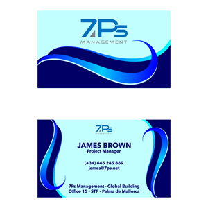 Diseño de Tarjeta de Presentación por mantabjoss para E-Touch Baleares SL B57835530 - Edif. RS Global - Oficina 15 - STP Muelle Viejo, Espigón Exterio | Diseño #30087818